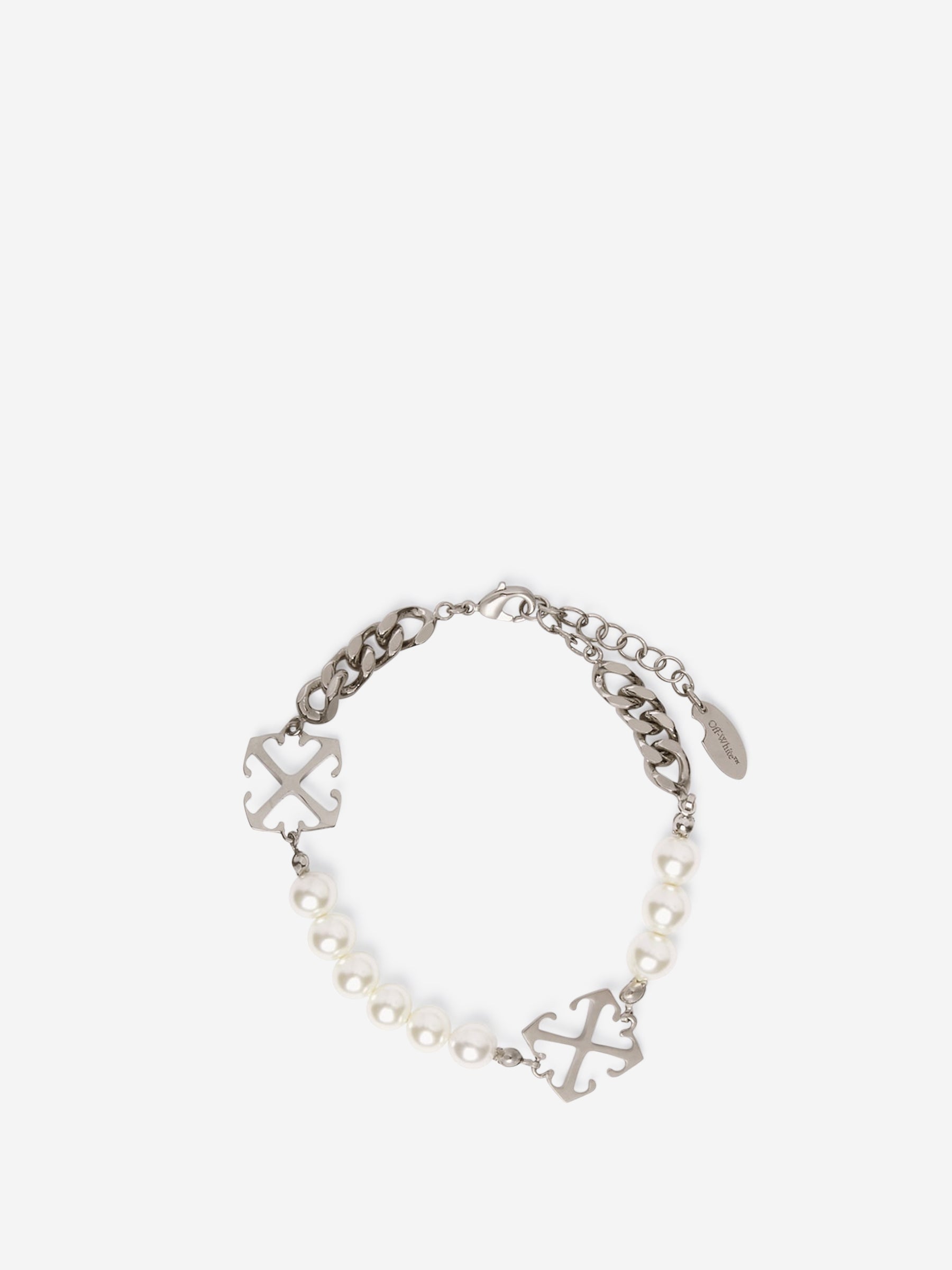 Pearls And Arrows Bracelet Off-white – Гарантія оригінальності – боковий вид