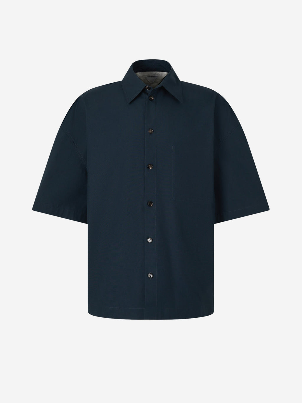 Oversize Poplin Shirt Bottega veneta оригінал – Купити в Україні – боковий вид