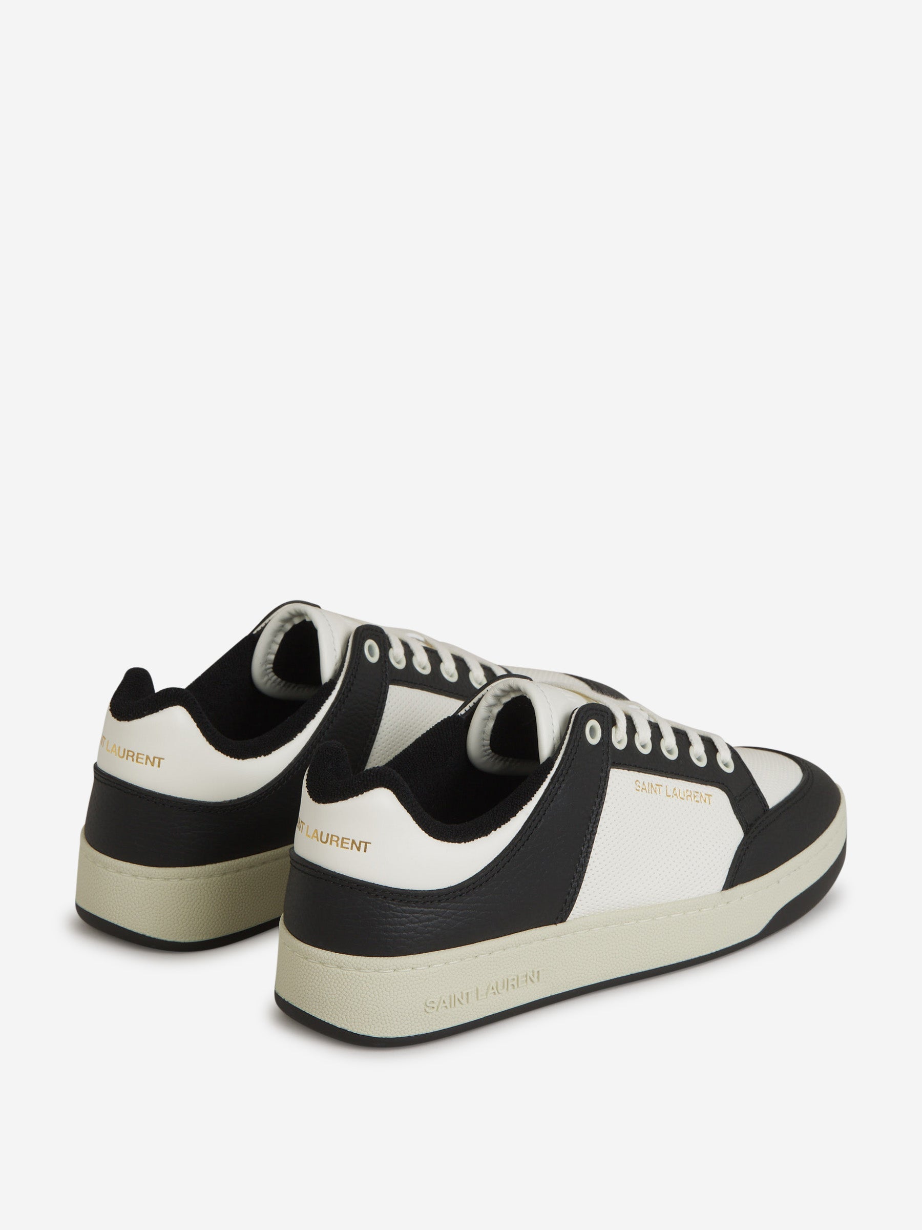 Logo Leather Sneakers Saint laurent оригінал – Купити в Україні – детальний вид