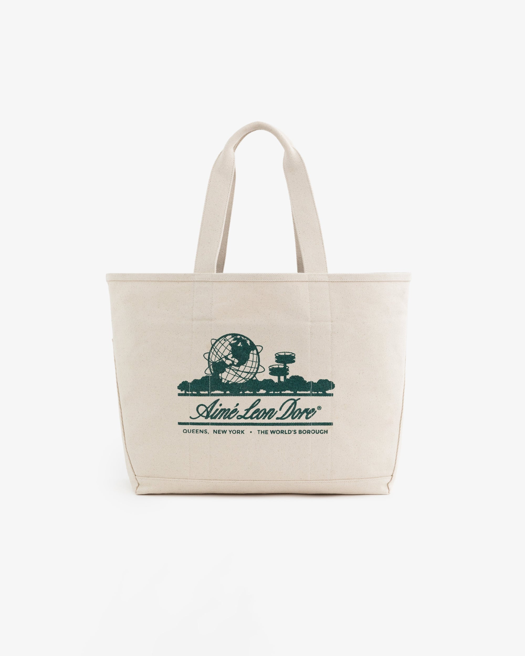 Large Unisphere Tote Bag Aime leon dore – Гарантія оригінальності – вид ззаду