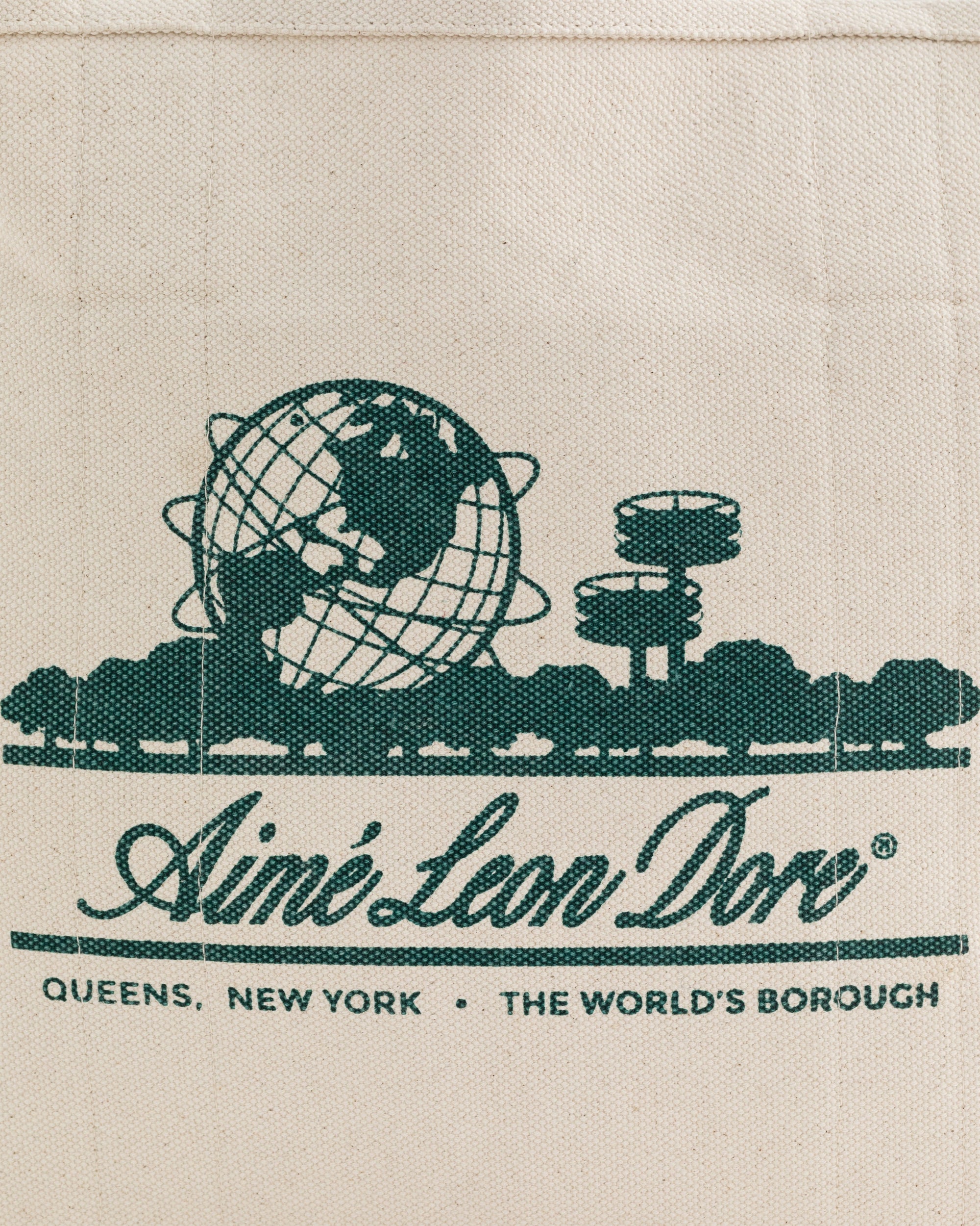 Large Unisphere Tote Bag Aime leon dore – Гарантія оригінальності – детальний вид