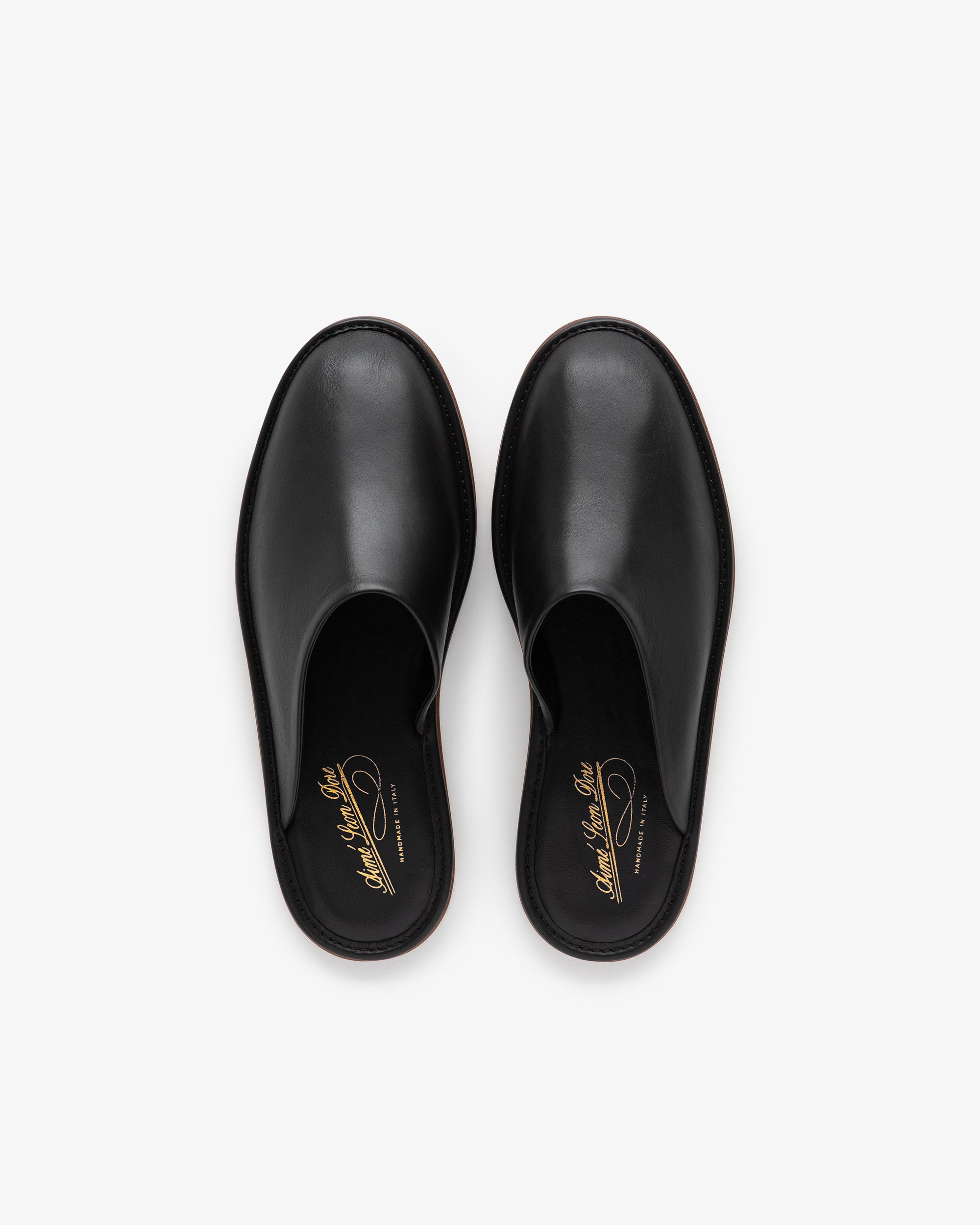 Leather Travel Slipper Aime leon dore – Гарантія оригінальності – вид ззаду