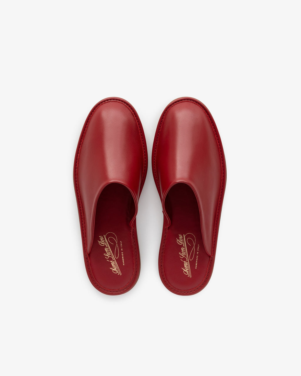 Leather Travel Slipper Aime leon dore – Гарантія оригінальності – вид ззаду