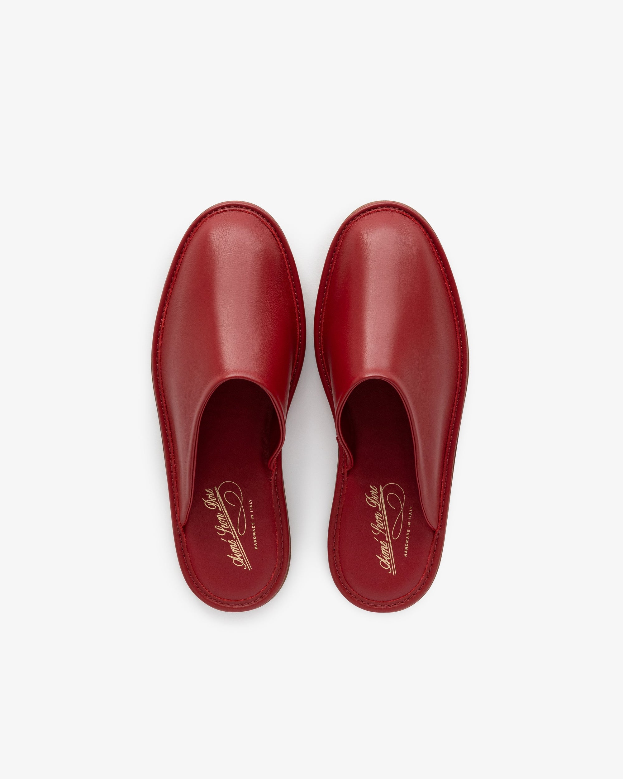 Leather Travel Slipper Aime leon dore – Гарантія оригінальності – вид ззаду