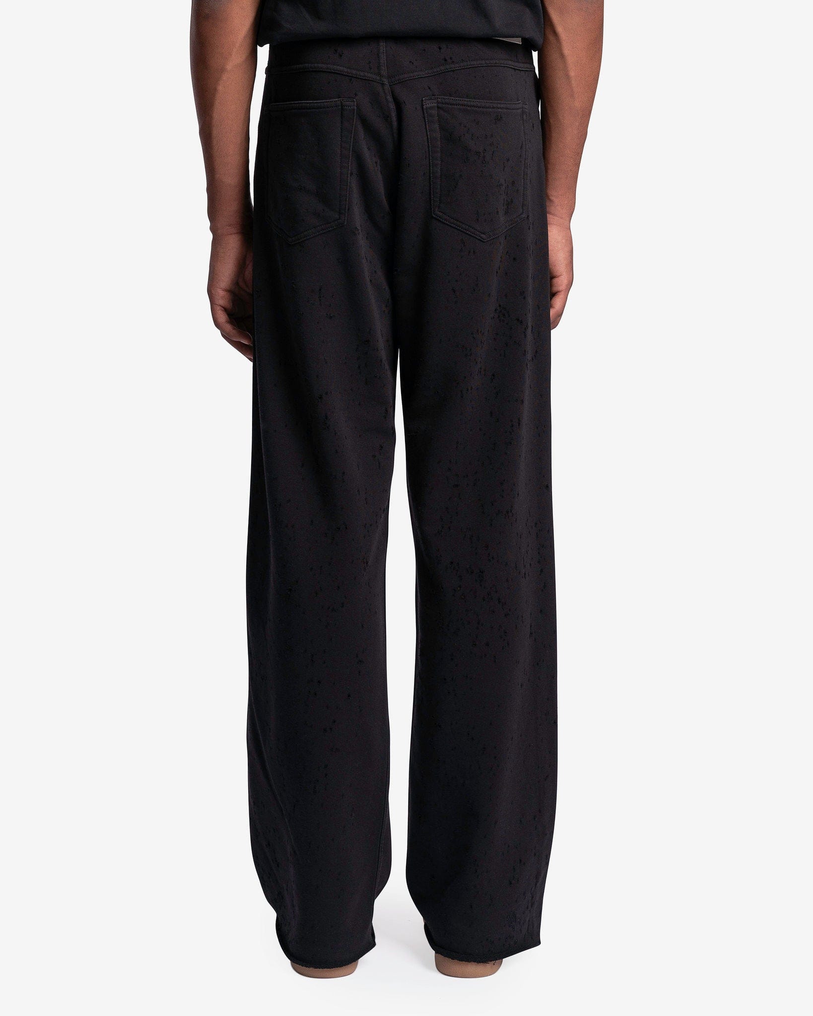 Оригінальна 5 Pocket Pants In Black Maison margiela – детальний вид