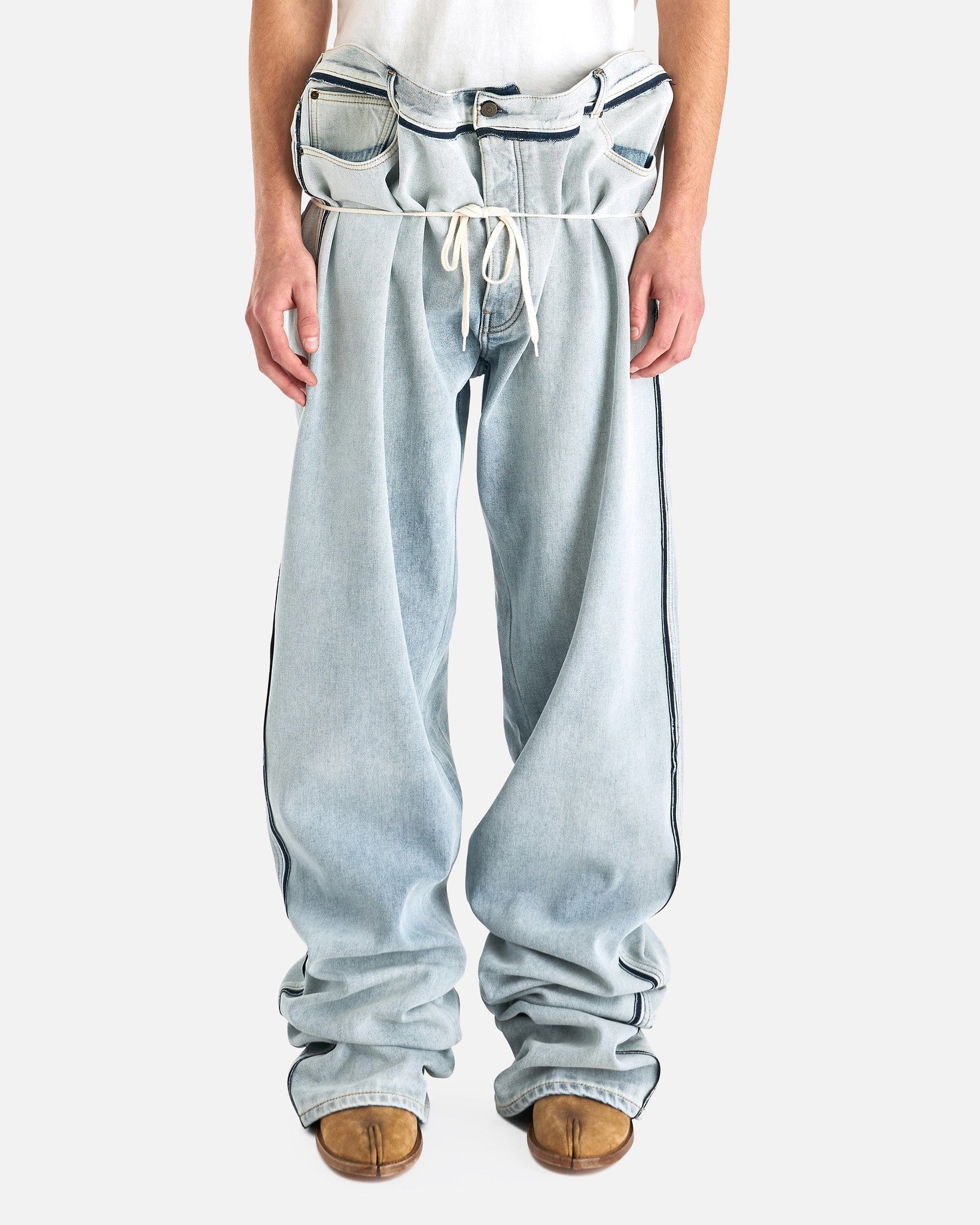 5 Pocket Pants In Ice Indigo Maison margiela оригінал – Купити в Україні – боковий вид