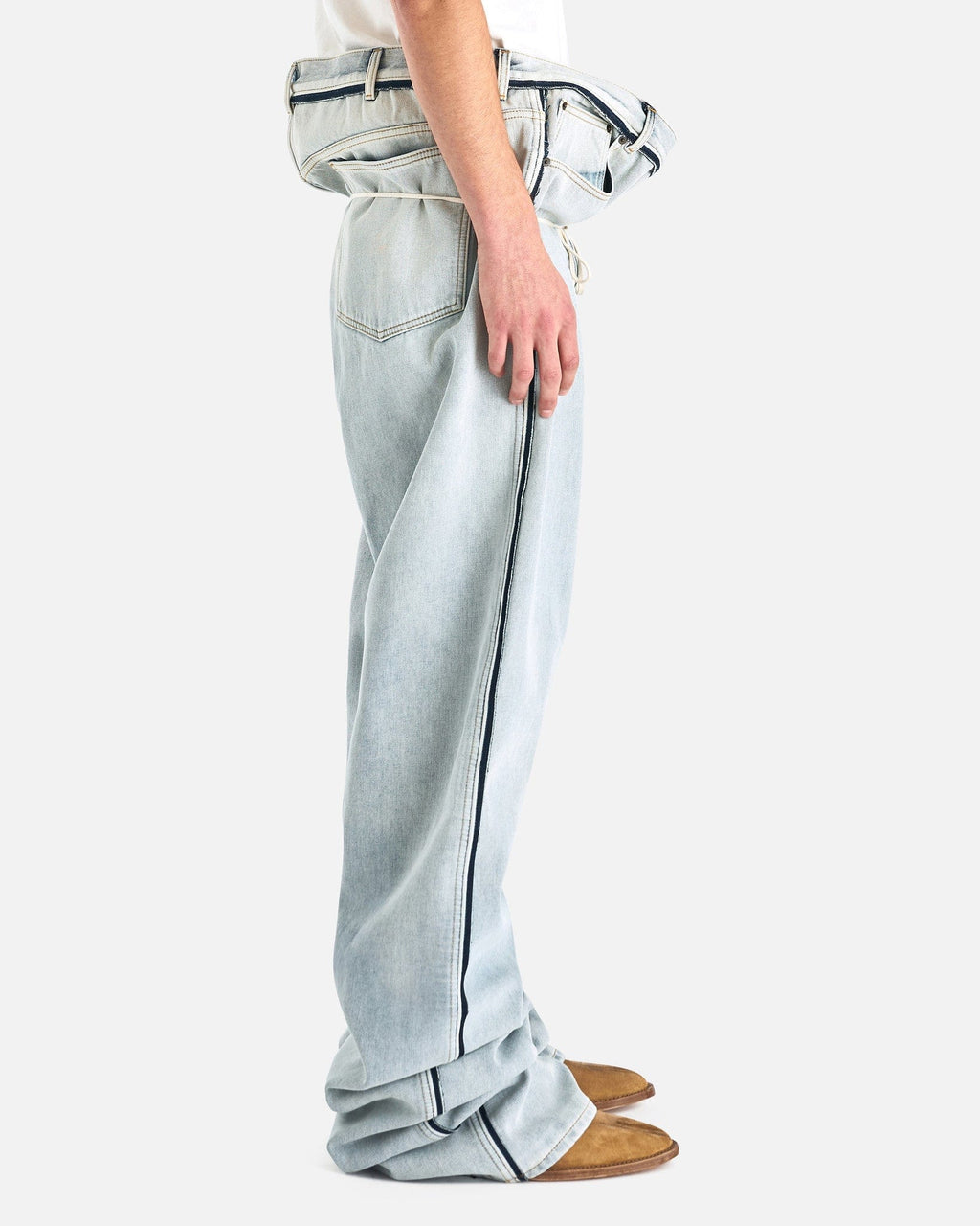 5 Pocket Pants In Ice Indigo Maison margiela оригінал – Купити в Україні – вид ззаду