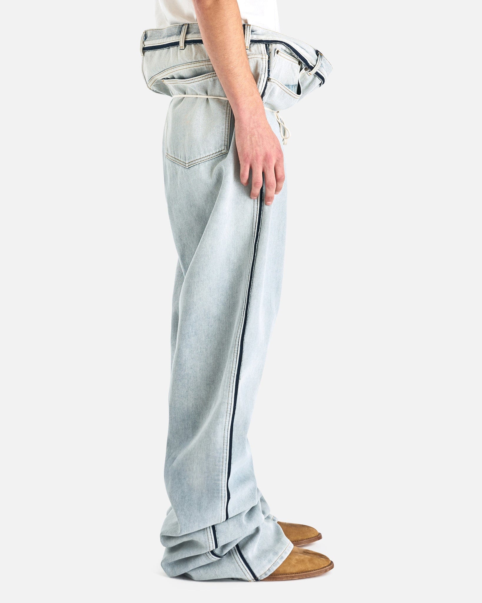 5 Pocket Pants In Ice Indigo Maison margiela оригінал – Купити в Україні – вид ззаду