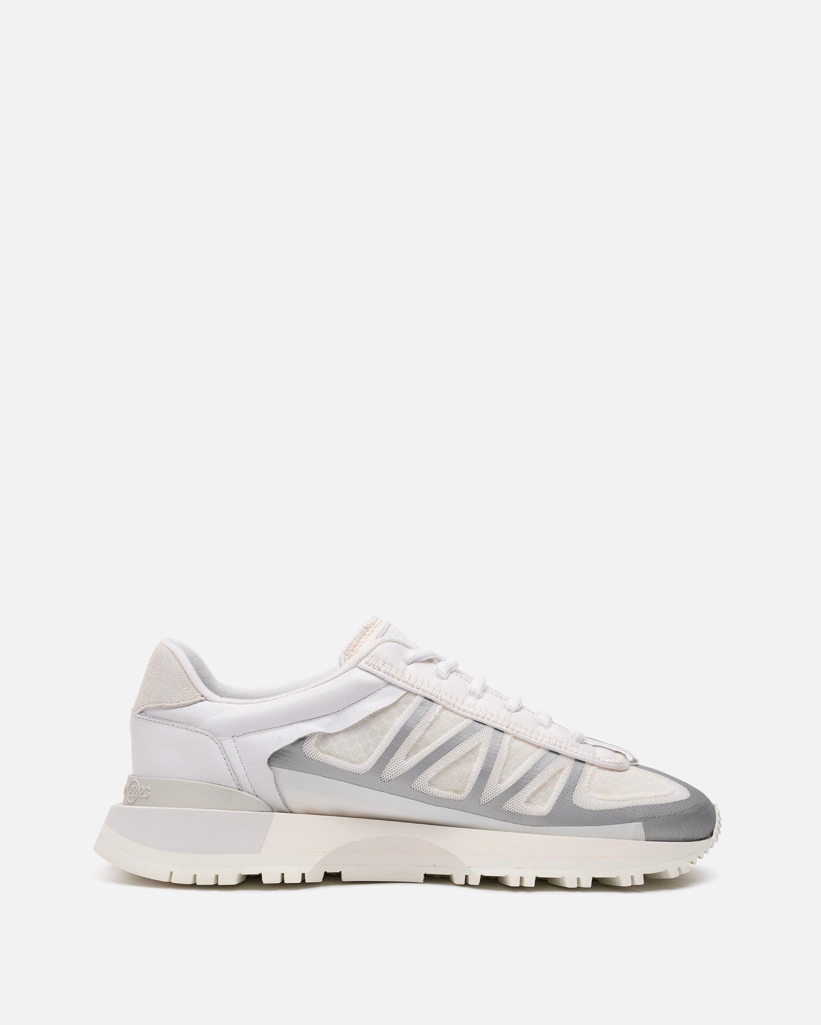 50-50 Sneakers In White Maison margiela – Гарантія оригінальності – боковий вид