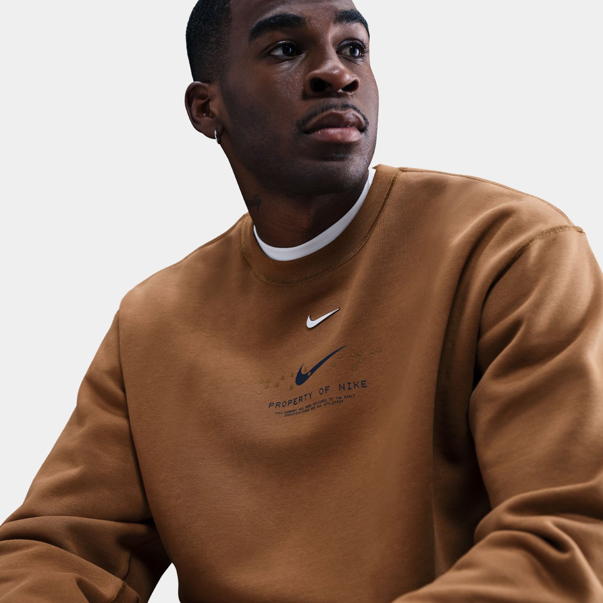 Оригінальна Nsw Club Fleece Crew Neck Mens Sweatshirt Nike – детальний вид - NIKE