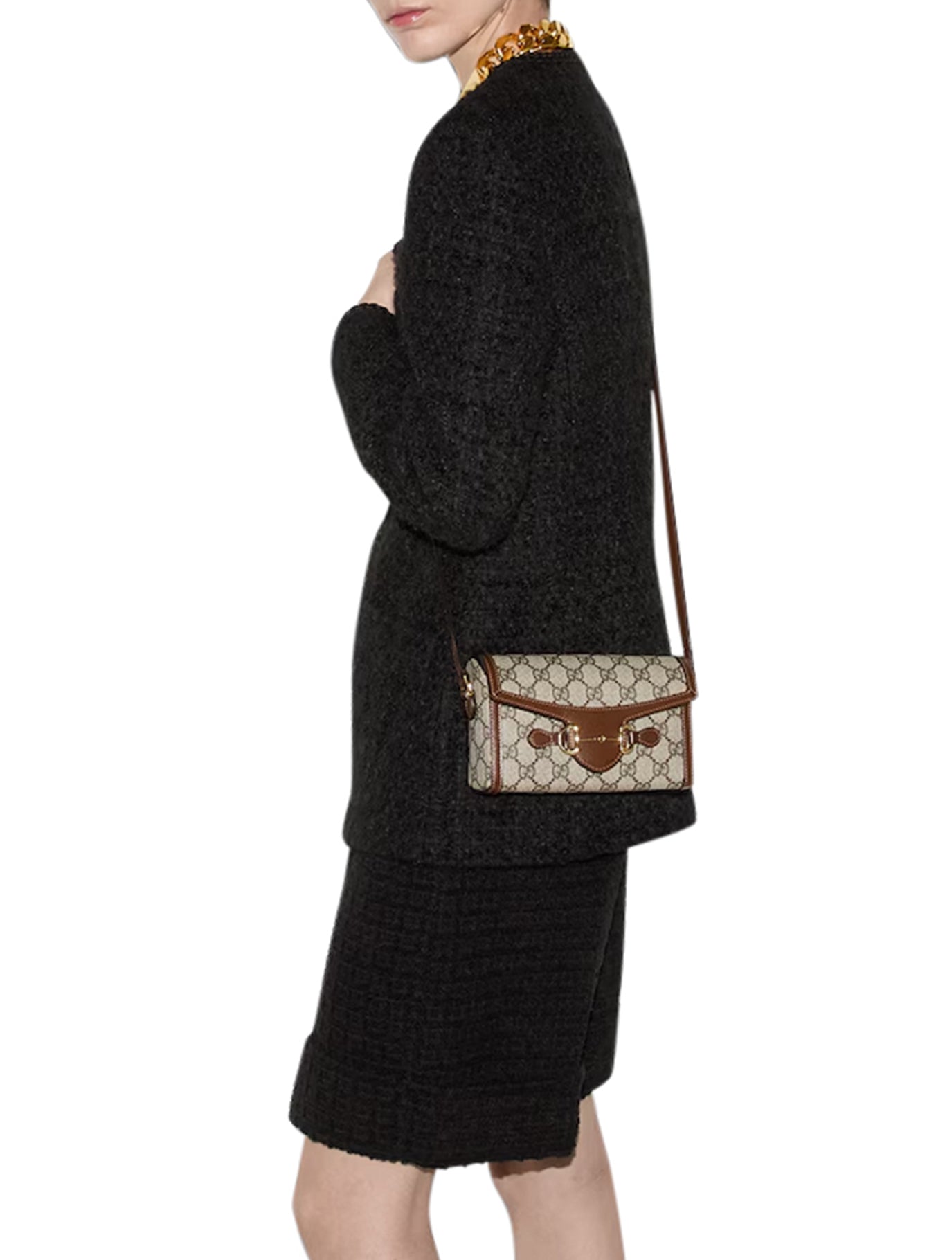 Оригінальна Horsebit 1955 Mini Bag Gucci – детальний вид