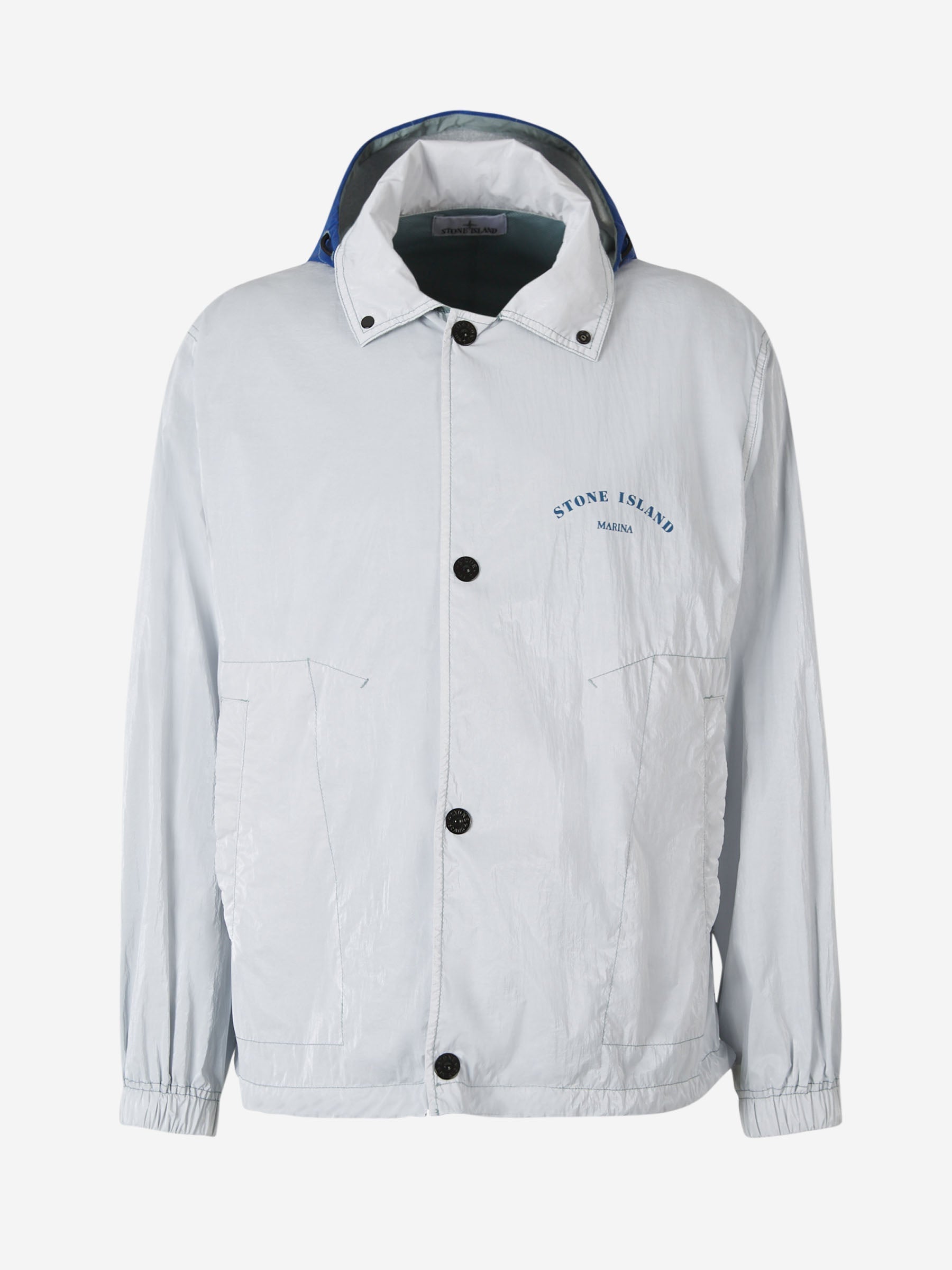 Chaqueta Marina Logo Stone island – Гарантія оригінальності – боковий вид