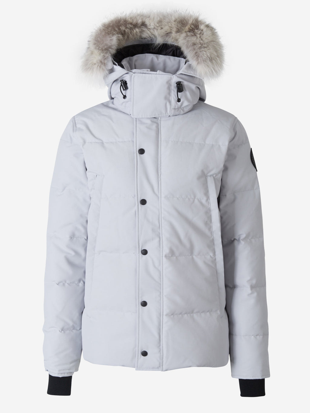 Black Label Wyndham Parka Canada goose – Гарантія оригінальності – боковий вид