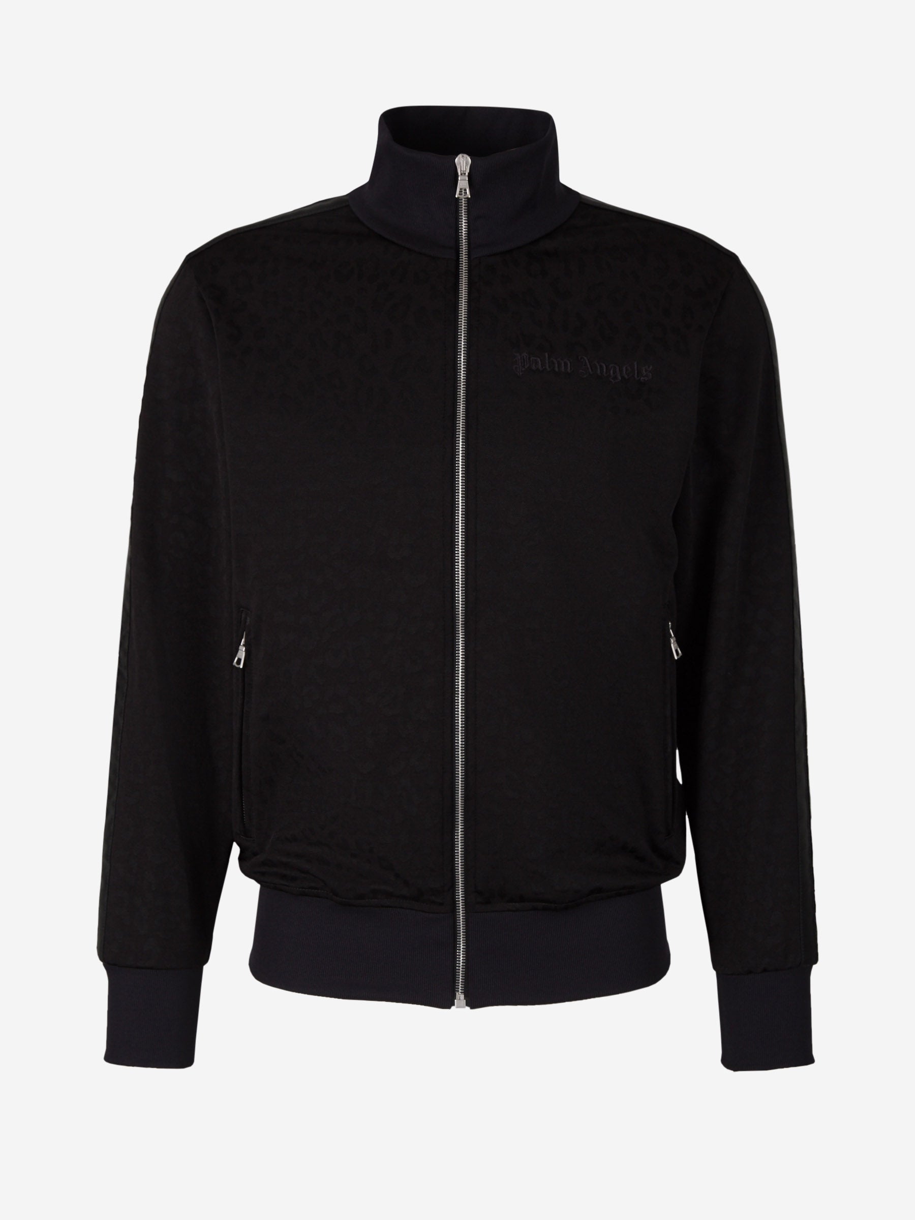 Leopard Motif Sweatshirt Palm angels оригінал – Купити в Україні – боковий вид
