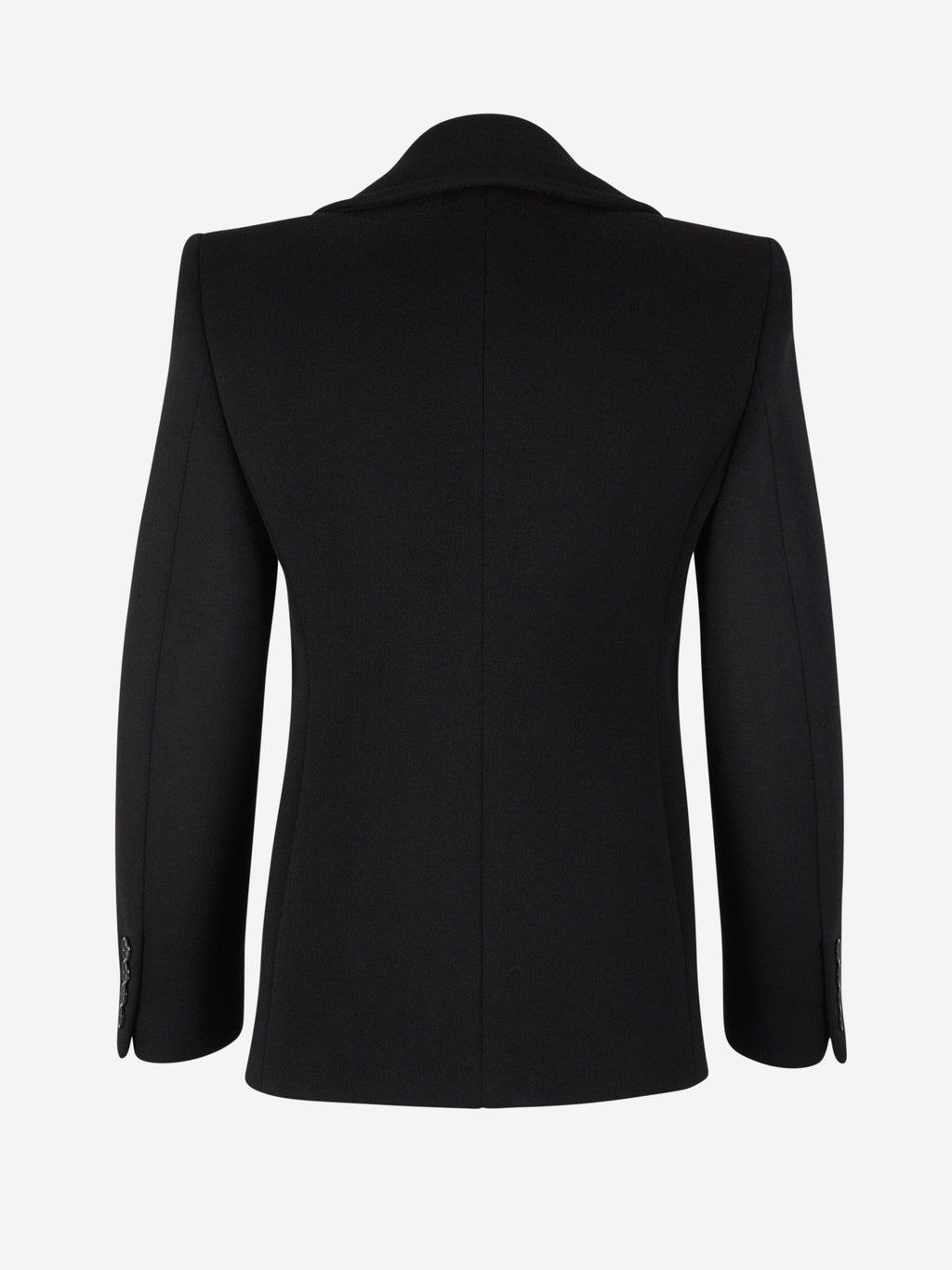 Wrap Wool Coat Saint laurent – Гарантія оригінальності – вид ззаду