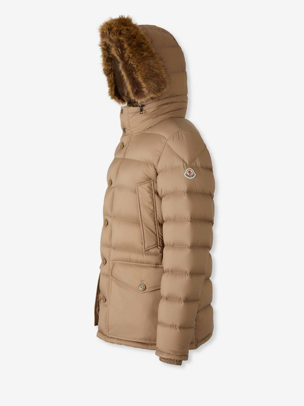 Long Down Jacket Clunye Moncler – Гарантія оригінальності – вид ззаду