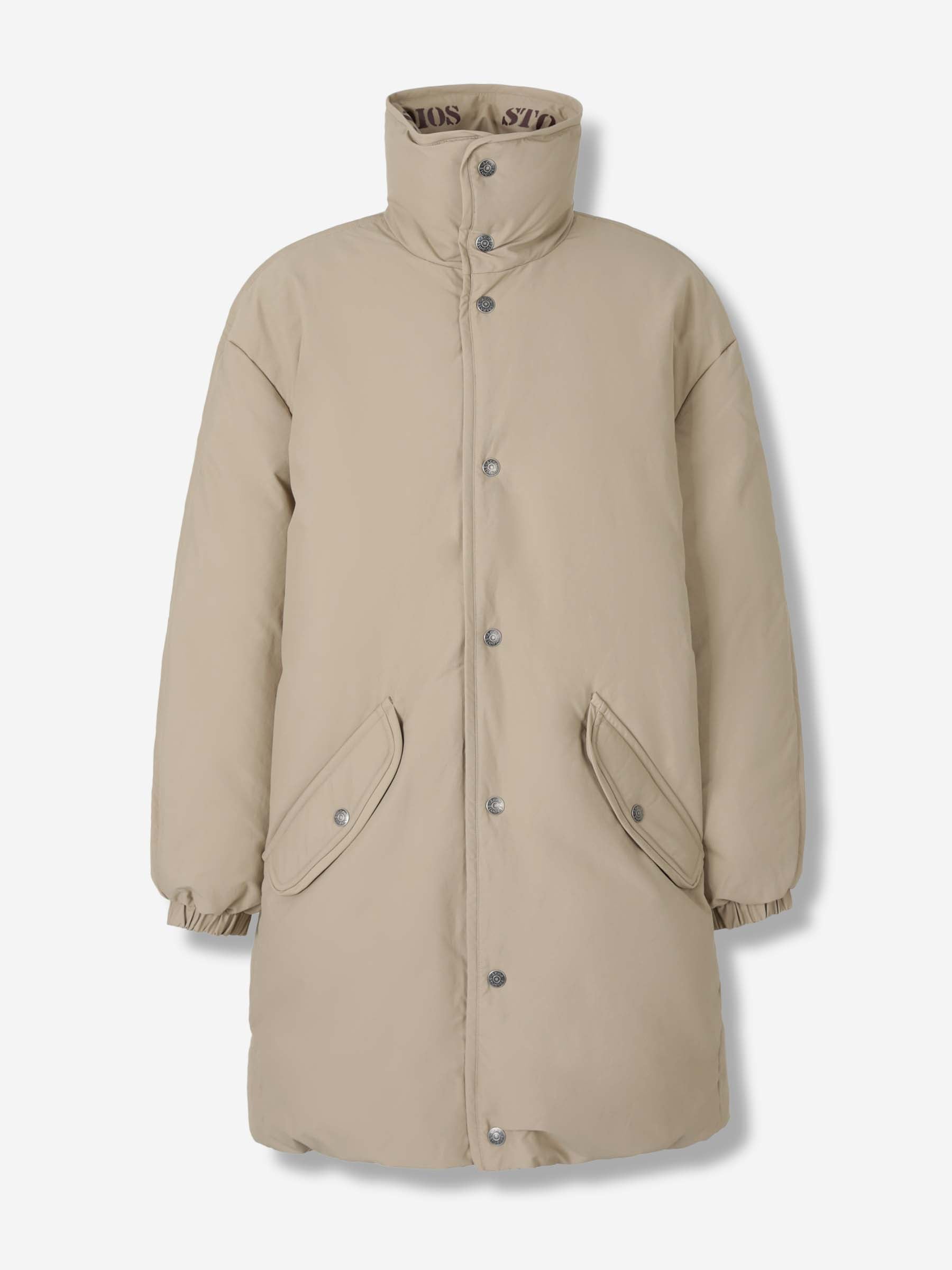 Оригінальна Technical Long Puffer Acne studios – боковий вид