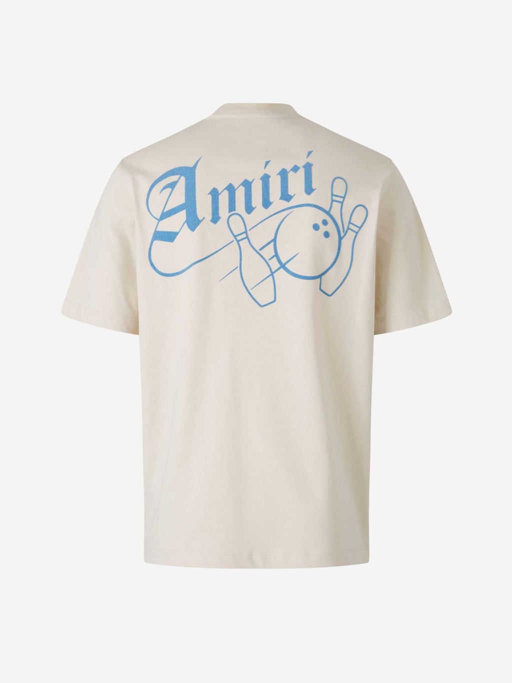 Оригінальна Bowling Cotton T-Shirt Amiri – вид ззаду