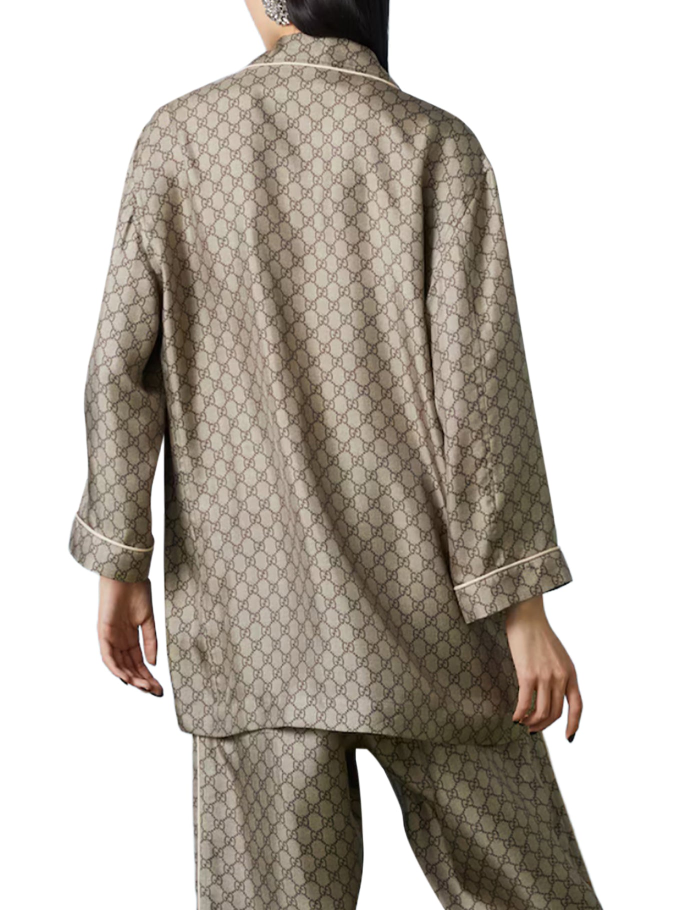 Gg Supreme Silk Shirt Gucci оригінал – Купити в Україні – детальний вид