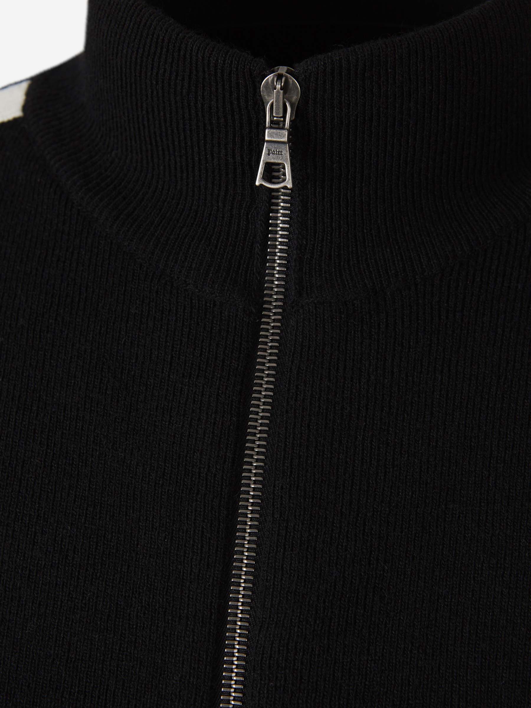 Logo Knitted Jacket Palm angels – Гарантія оригінальності – збільшений вид