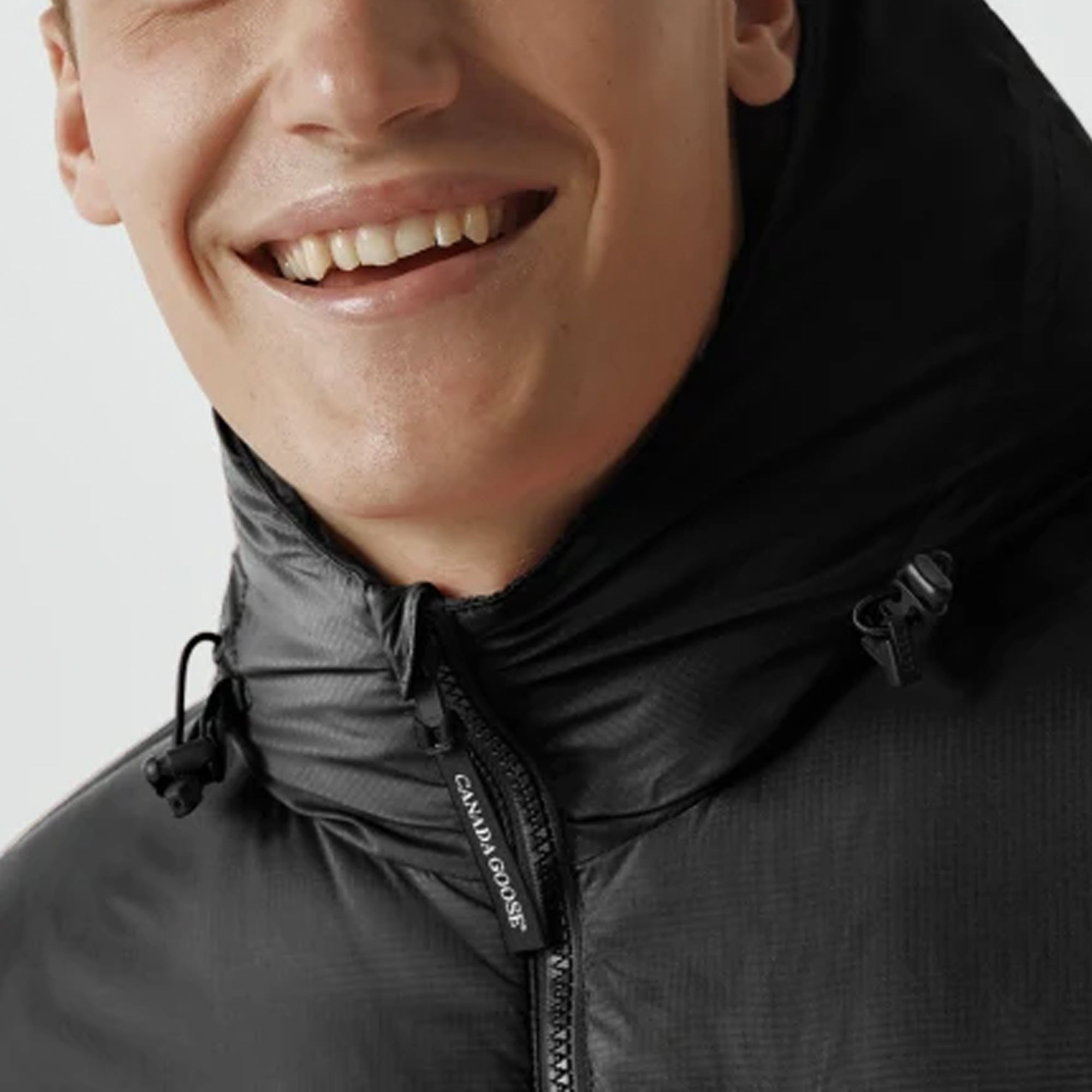 Оригінальна Mens Lodge Hoody Black Shine Canada goose – збільшений вид