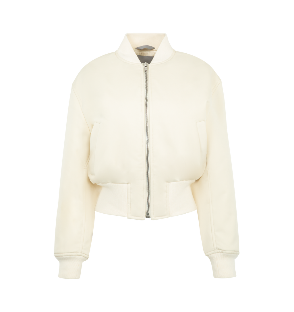 Cropped Bomber Balenciaga оригінал – Купити в Україні – боковий вид