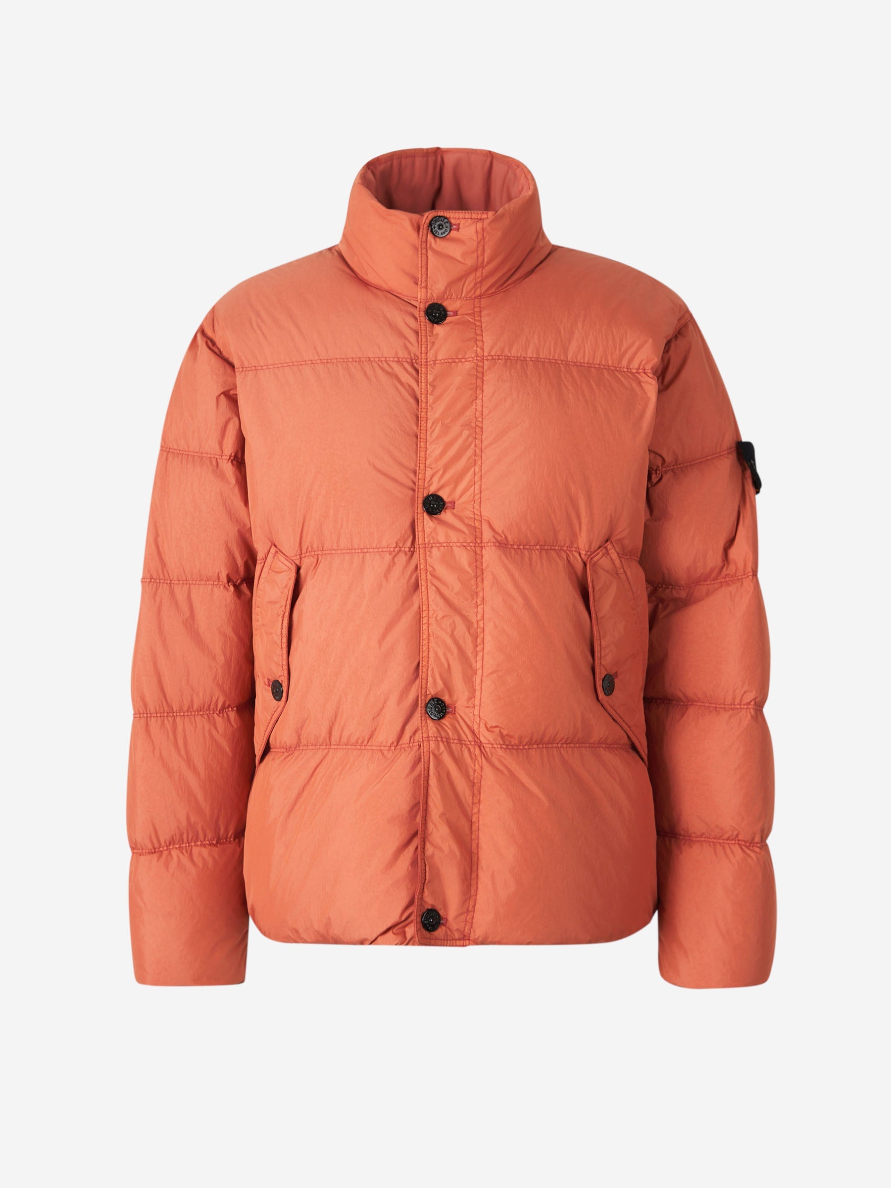 Logo Quilted Jacket Stone island оригінал – Купити в Україні – боковий вид
