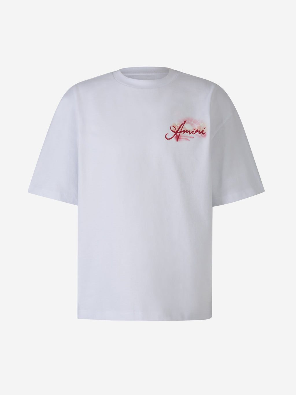 Оригінальна Cotton Logo T-Shirt Amiri – вид ззаду