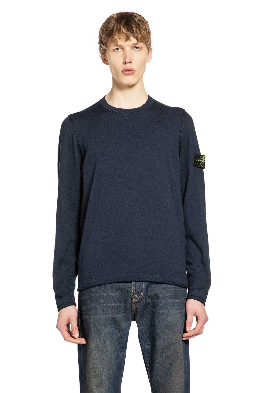 5100052 Cotton Nylon Sweater Stone island оригінал – Купити в Україні – боковий вид