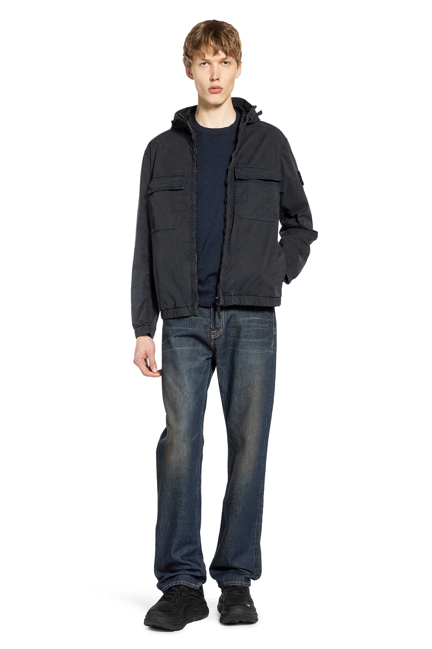 5100052 Cotton Nylon Sweater Stone island оригінал – Купити в Україні – збільшений вид