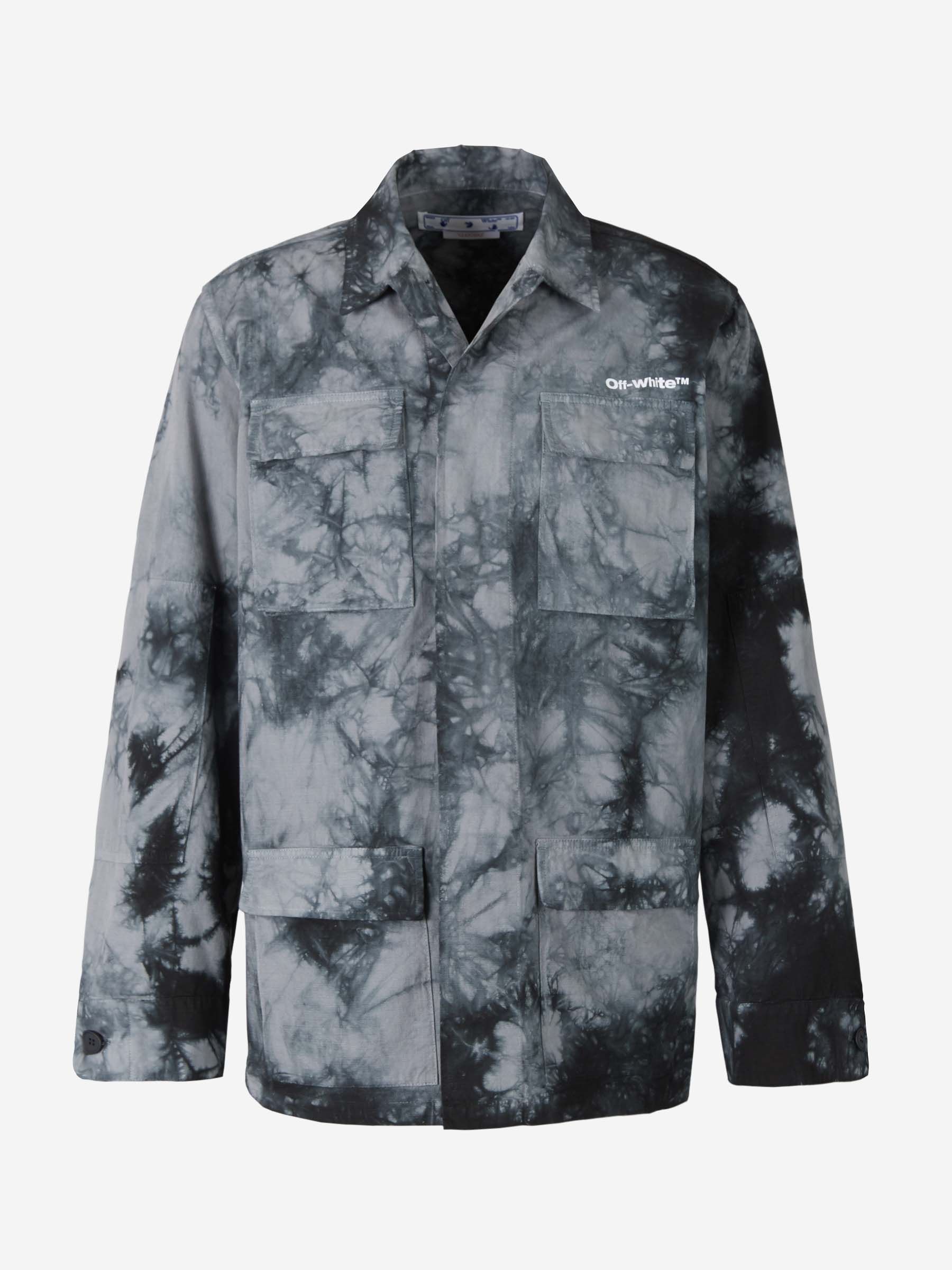 Оригінальна Arrow Shirt Jacket Off-white – боковий вид