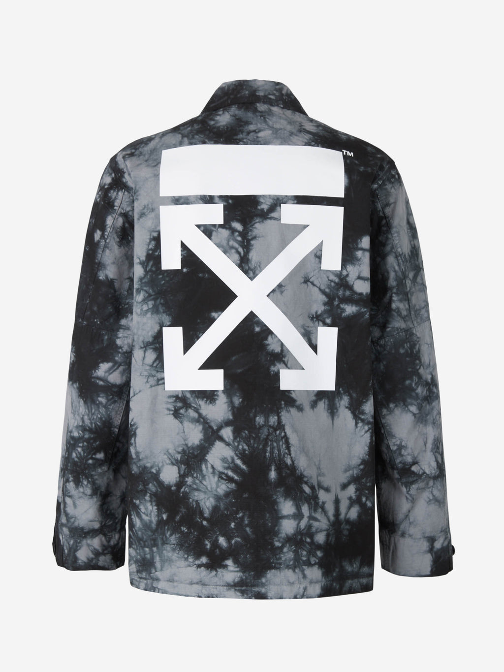 Оригінальна Arrow Shirt Jacket Off-white – вид ззаду