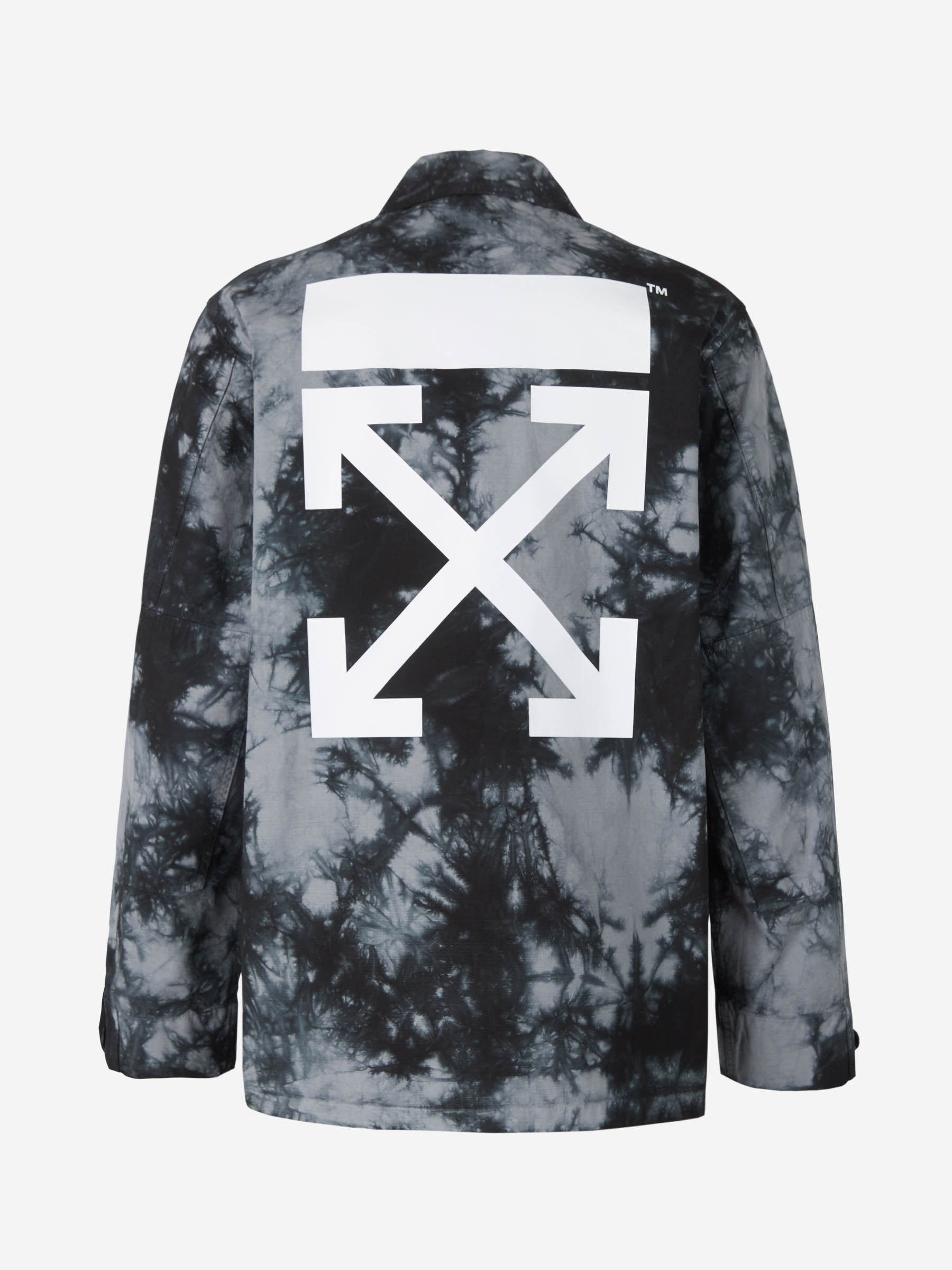 Оригінальна Arrow Shirt Jacket Off-white – вид ззаду