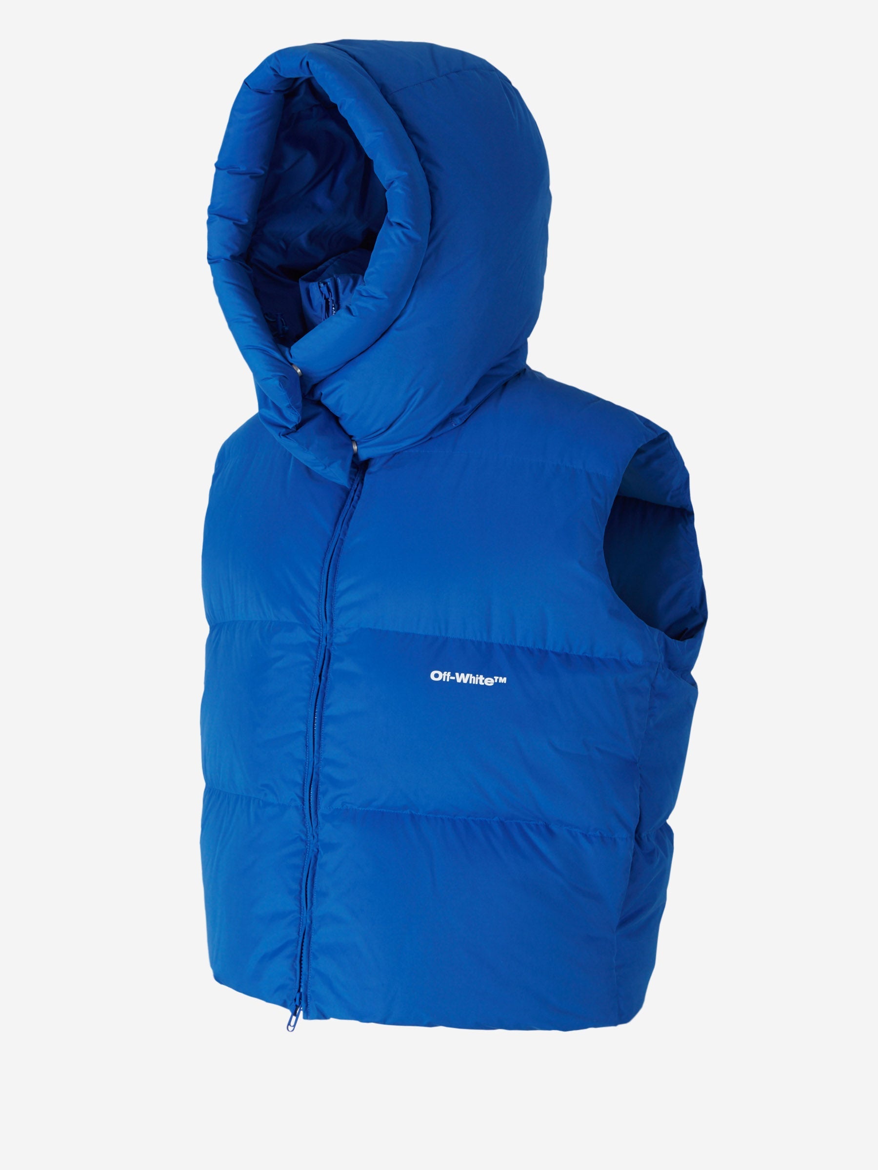 Оригінальна Quilted Logo Vest Off-white – вид ззаду