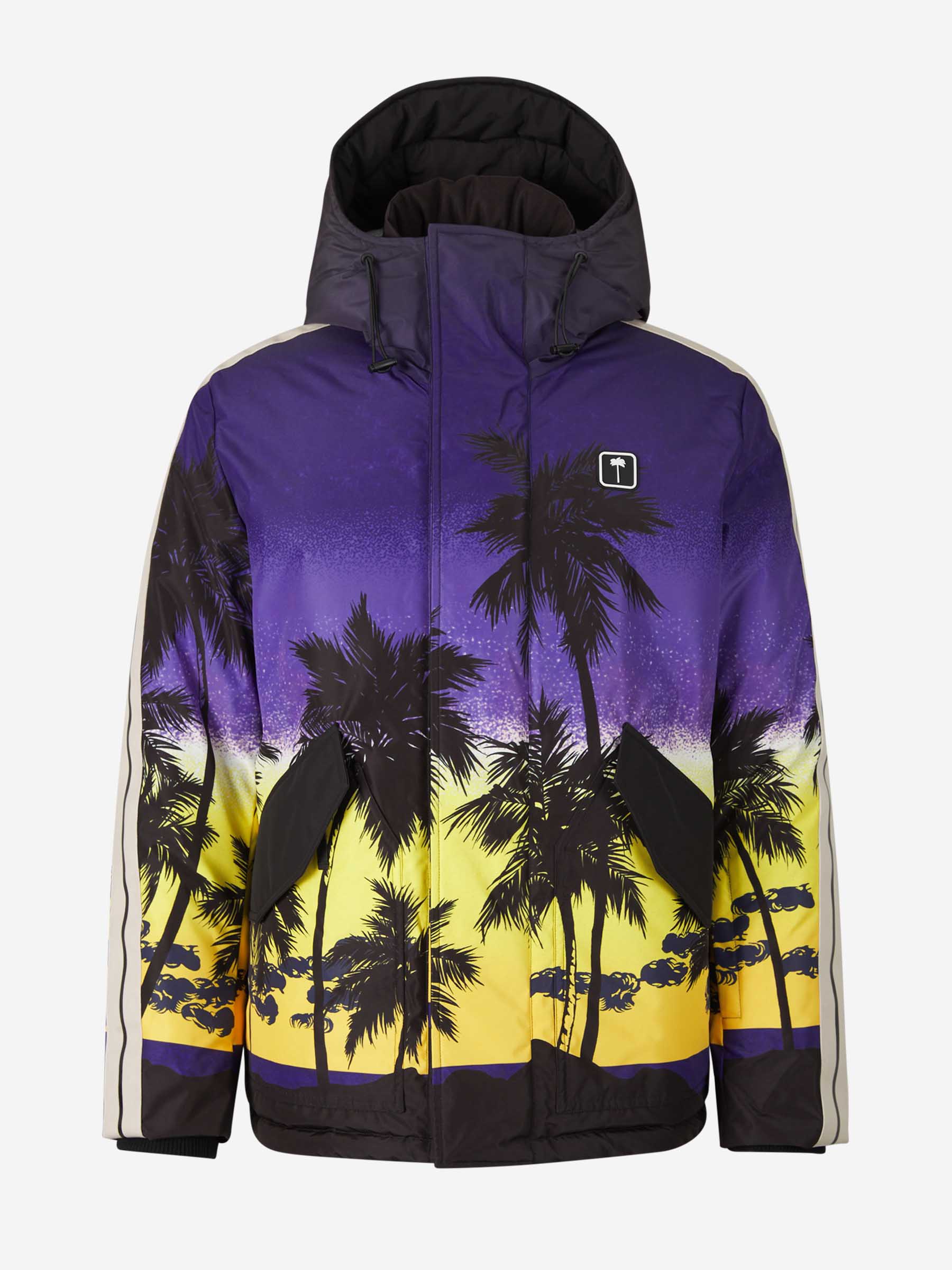Chaqueta Acolchada Palm Sunset Palm angels оригінал – Купити в Україні – боковий вид