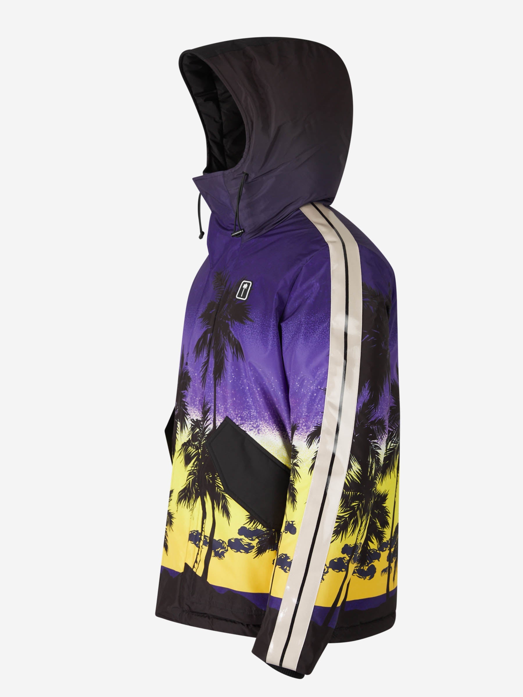 Chaqueta Acolchada Palm Sunset Palm angels оригінал – Купити в Україні – вид ззаду