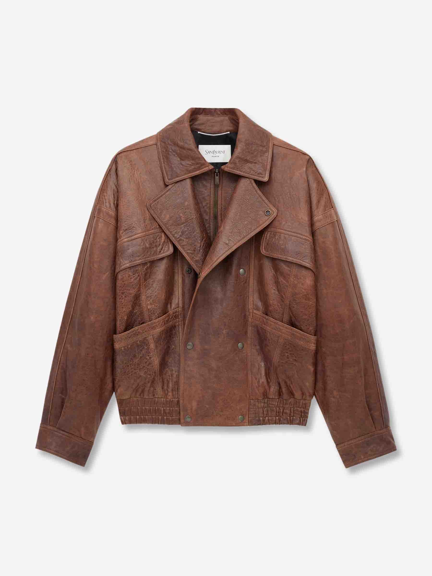Saint laurent Outerwear оригінал | Швидка доставка Україна – вид ззаду