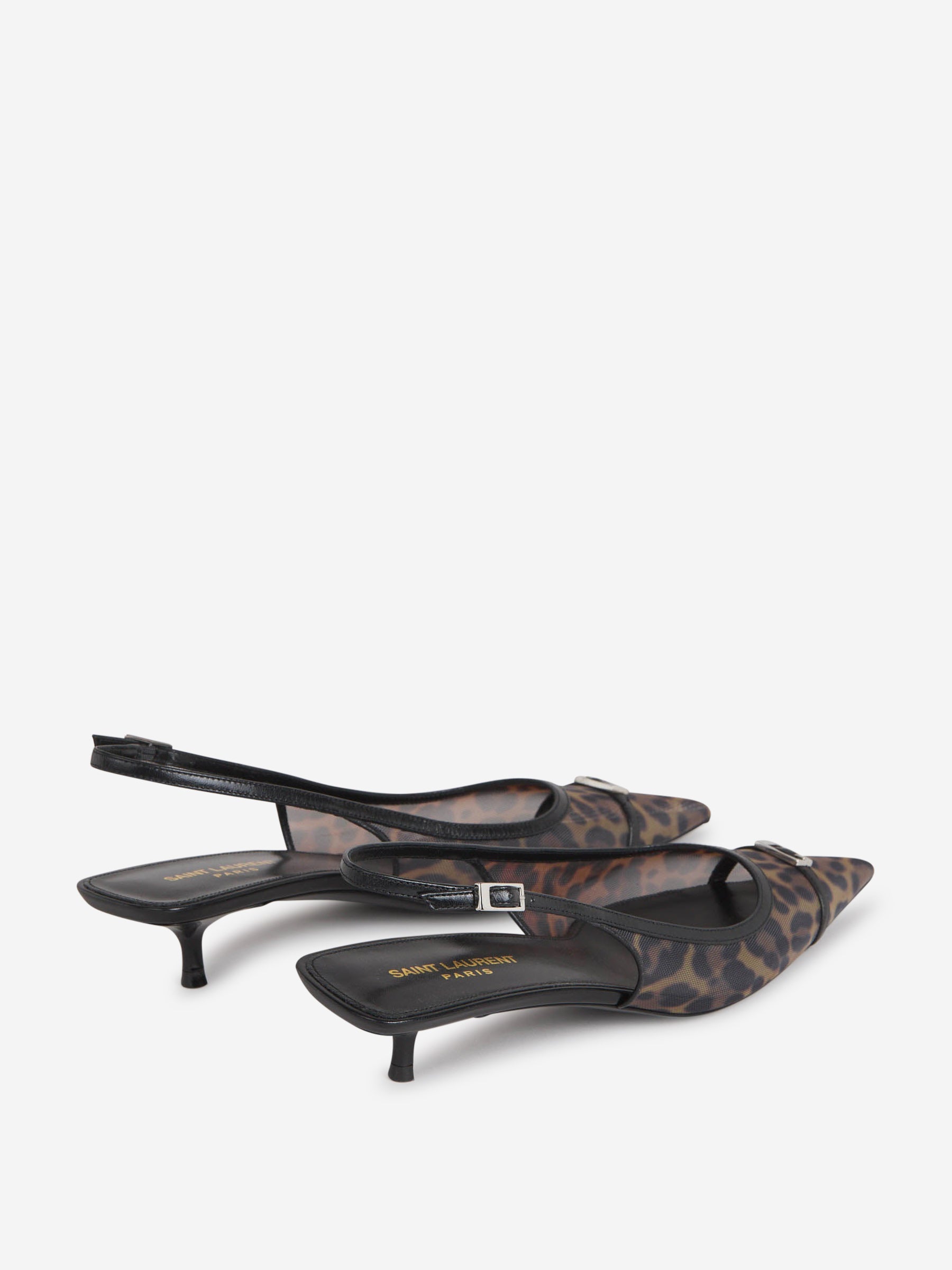 Oxalis Heeled Shoes Saint laurent – Гарантія оригінальності – детальний вид