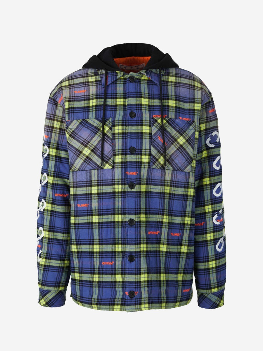 Оригінальна Arrows Shirt Jacket Off-white – боковий вид