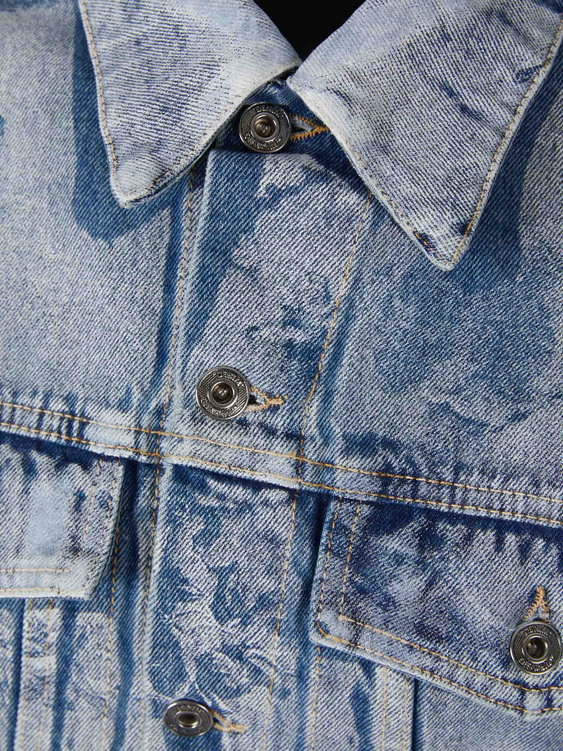 Chaqueta Denim Skater Off-white оригінал – Купити в Україні – детальний вид