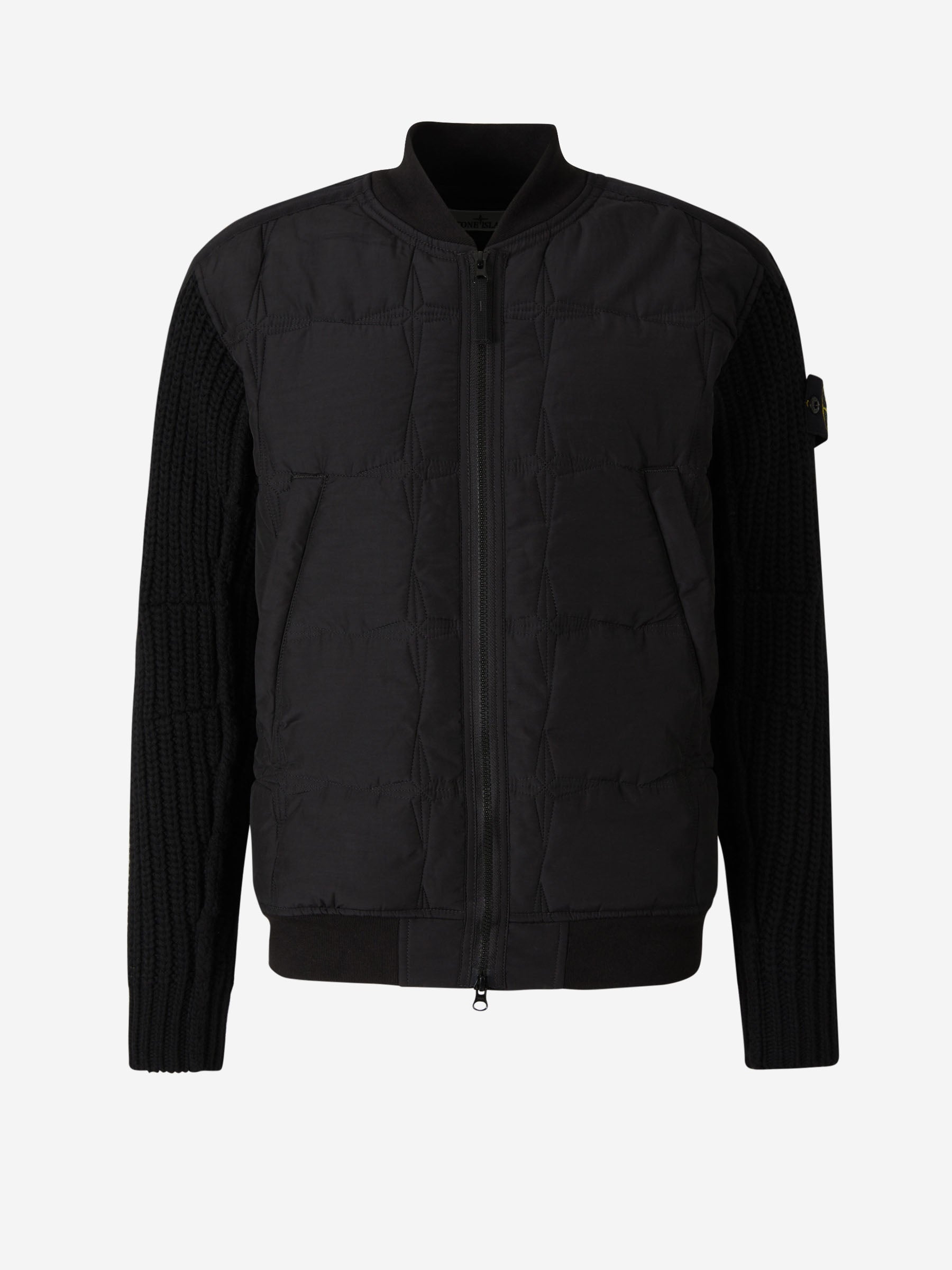 Chaqueta Paneles Punto Stone island оригінал – Купити в Україні – боковий вид