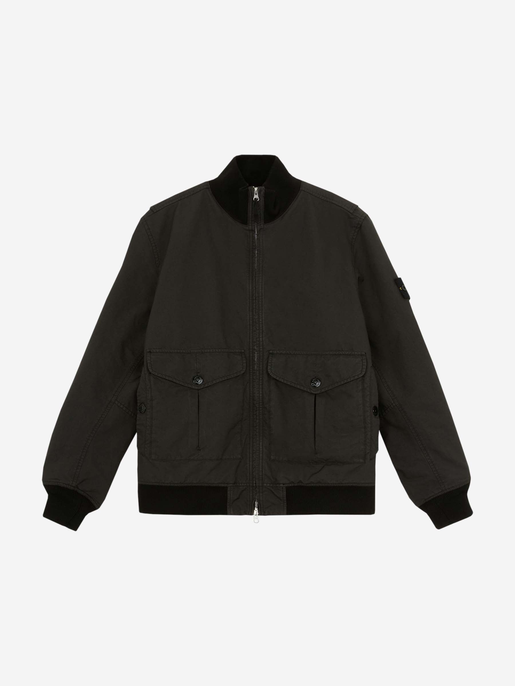 Оригінальна Nylon Bomber Jacket Stone island – боковий вид