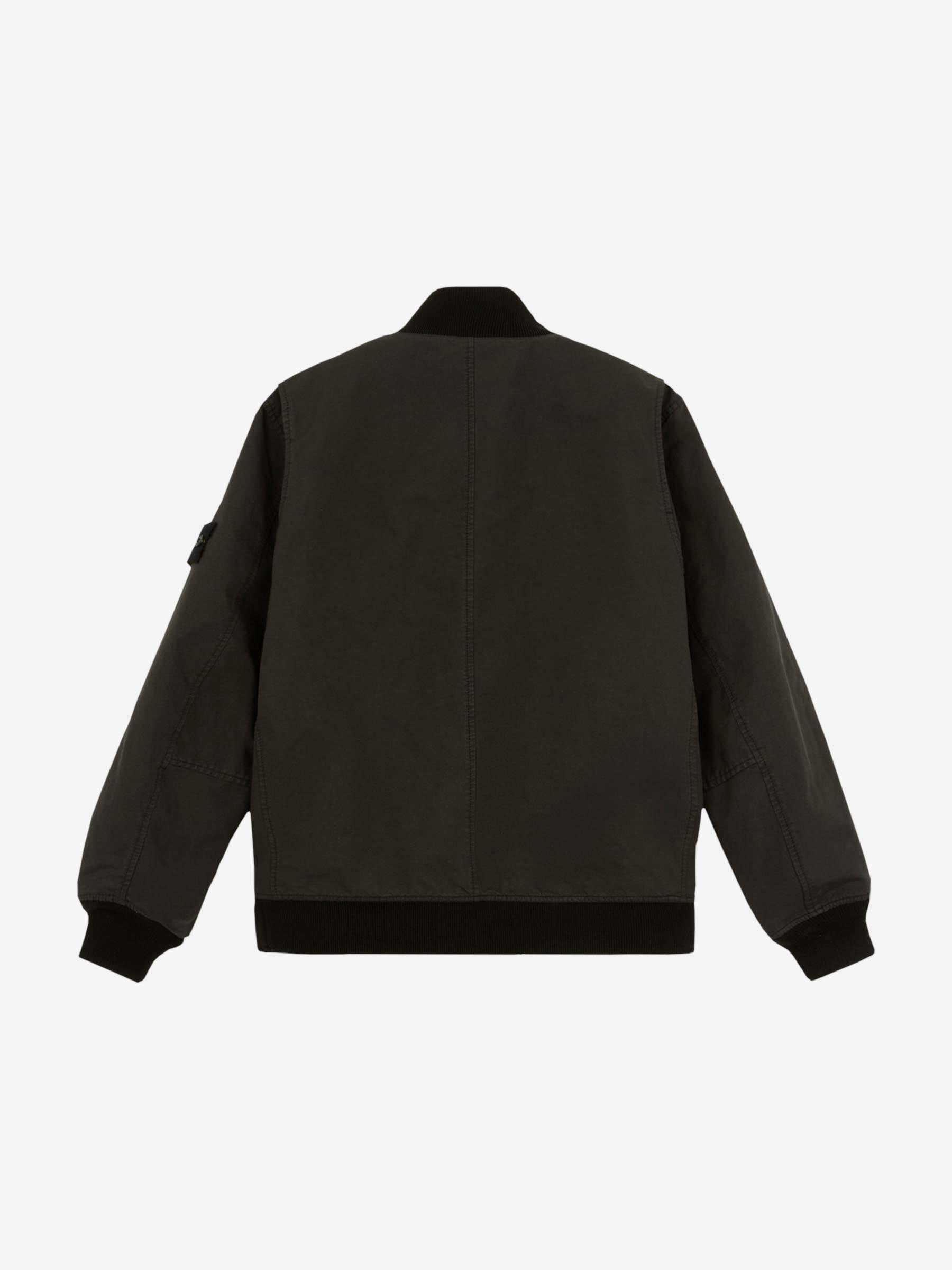 Оригінальна Nylon Bomber Jacket Stone island – детальний вид