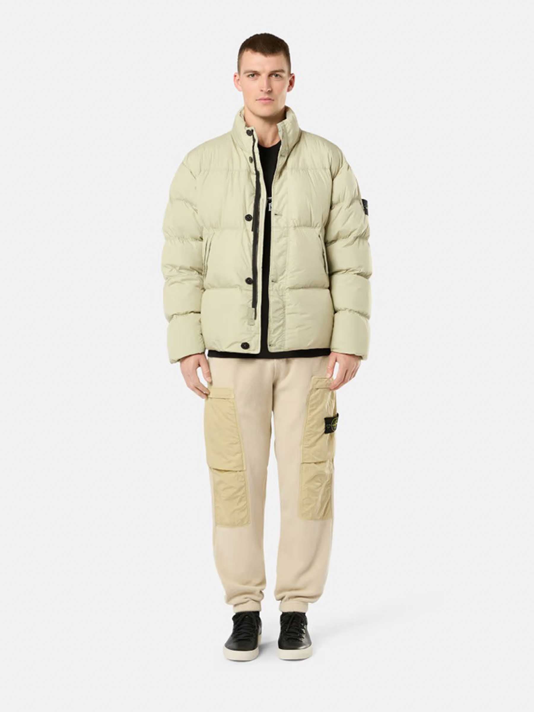 Logo Quilted Jacket Stone island оригінал – Купити в Україні – детальний вид