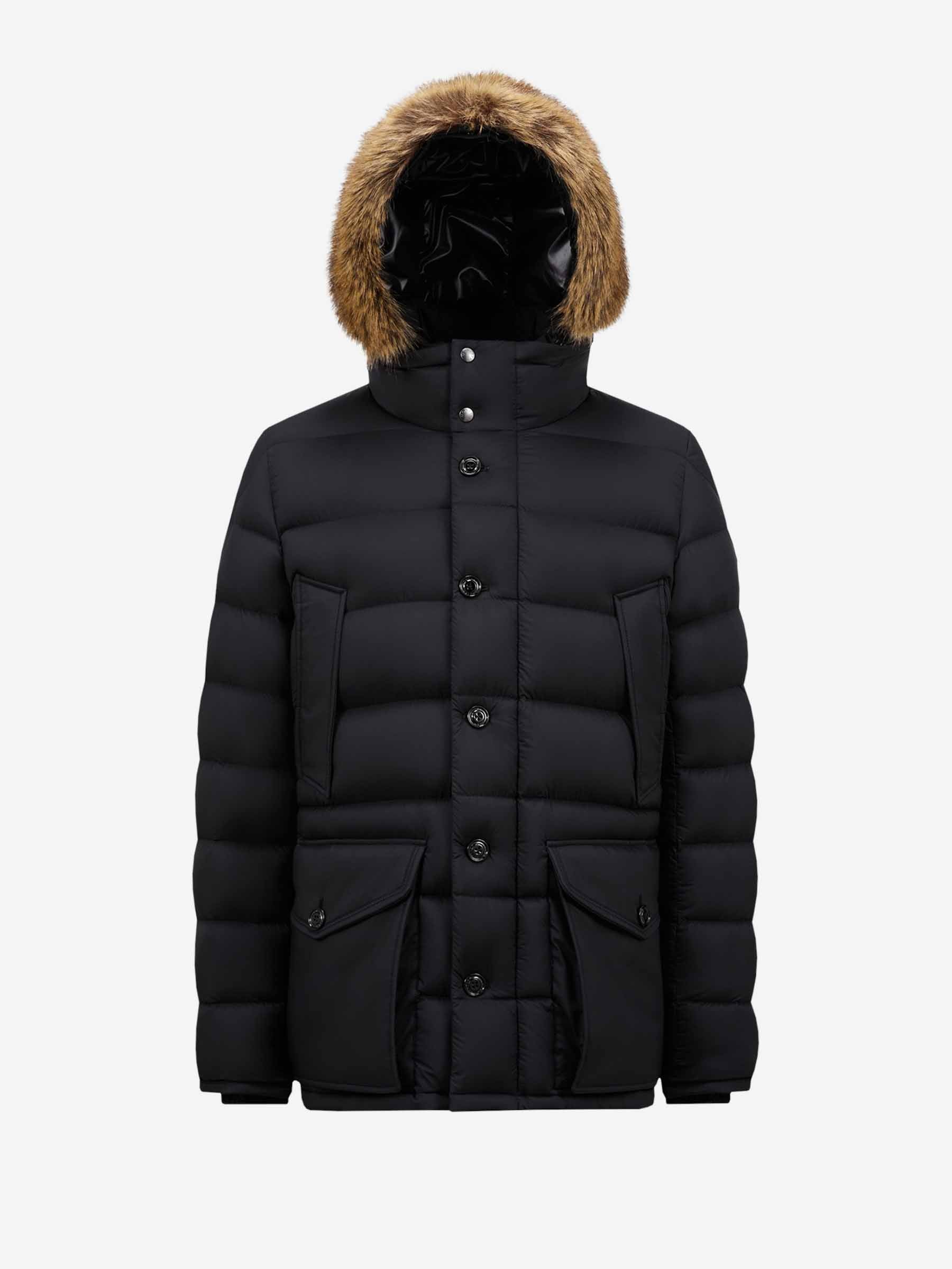 Clunye Quilted Coat Moncler – Гарантія оригінальності – боковий вид