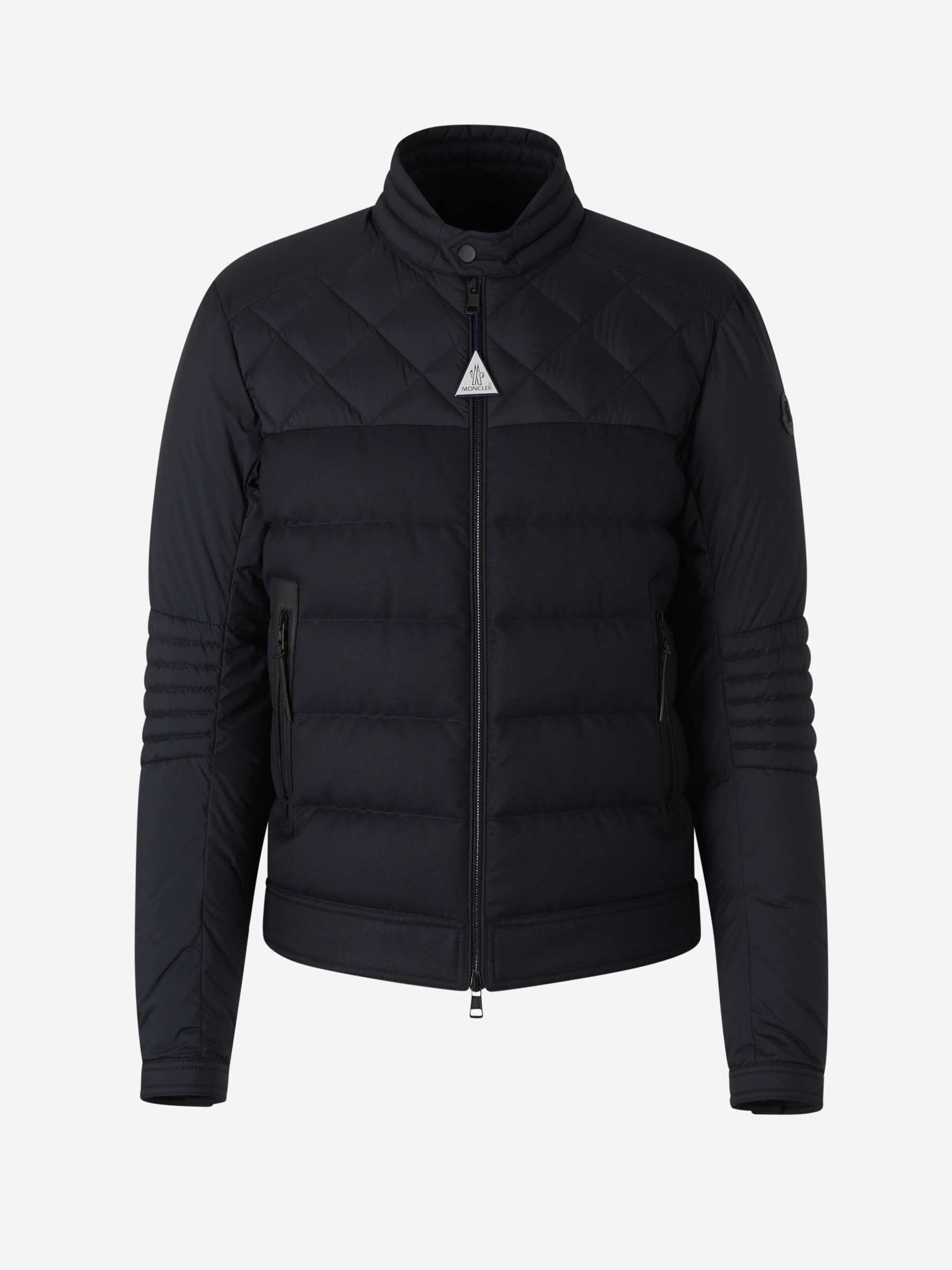 Wool Quilted Jacket Moncler оригінал – Купити в Україні – боковий вид