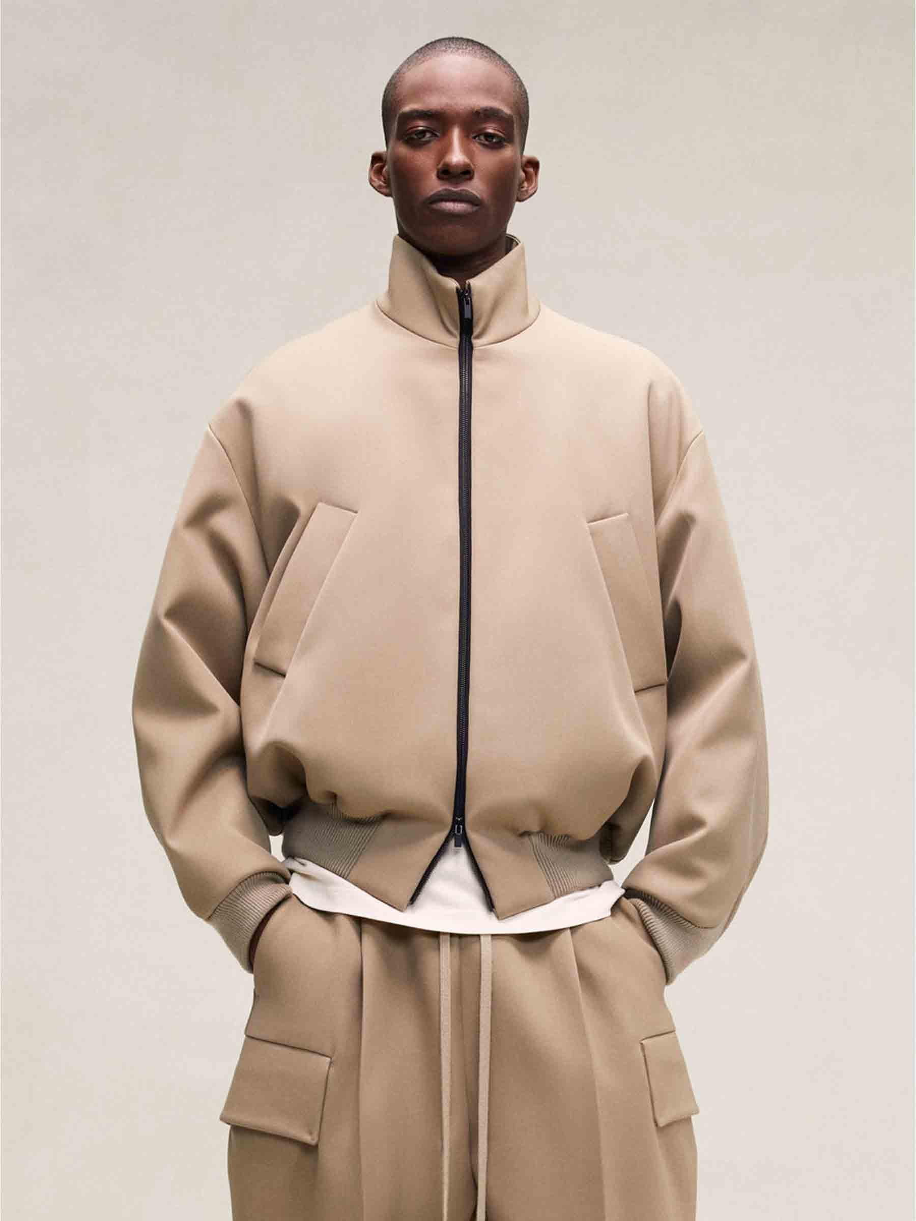 Оригінальна Logo Bomber Jacket Fear of god – вид ззаду