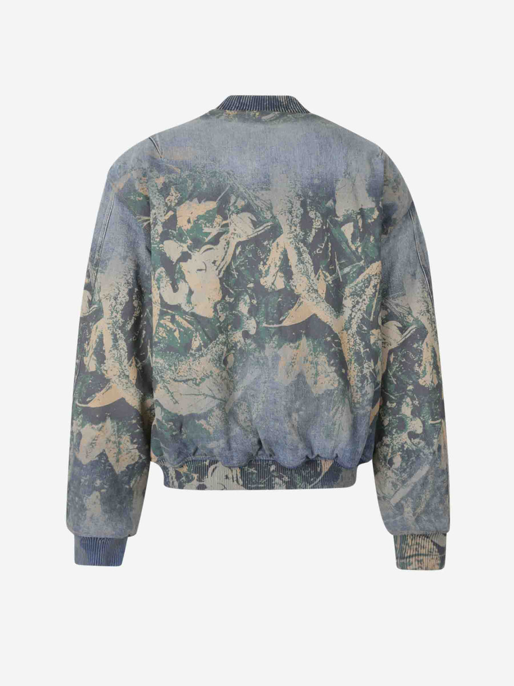 Оригінальна Printed Denim Jacket Acne studios – вид ззаду