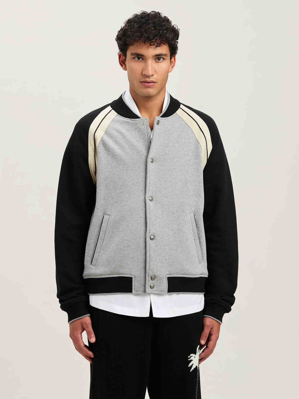 Оригінальна Logo Bomber Jacket Palm angels – вид ззаду