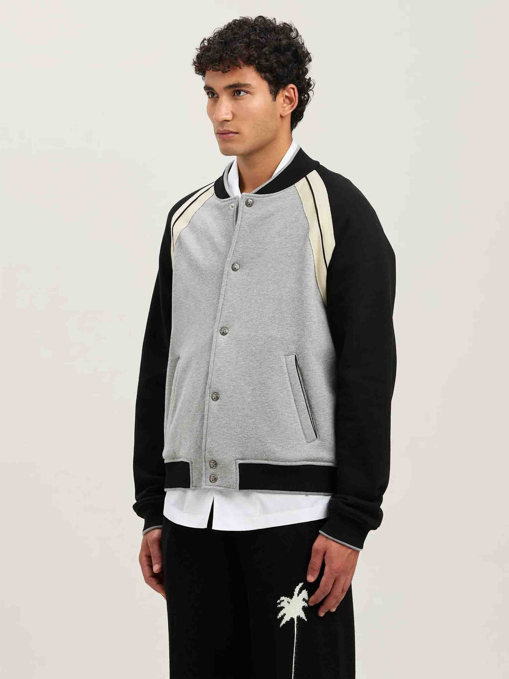 Оригінальна Logo Bomber Jacket Palm angels – детальний вид